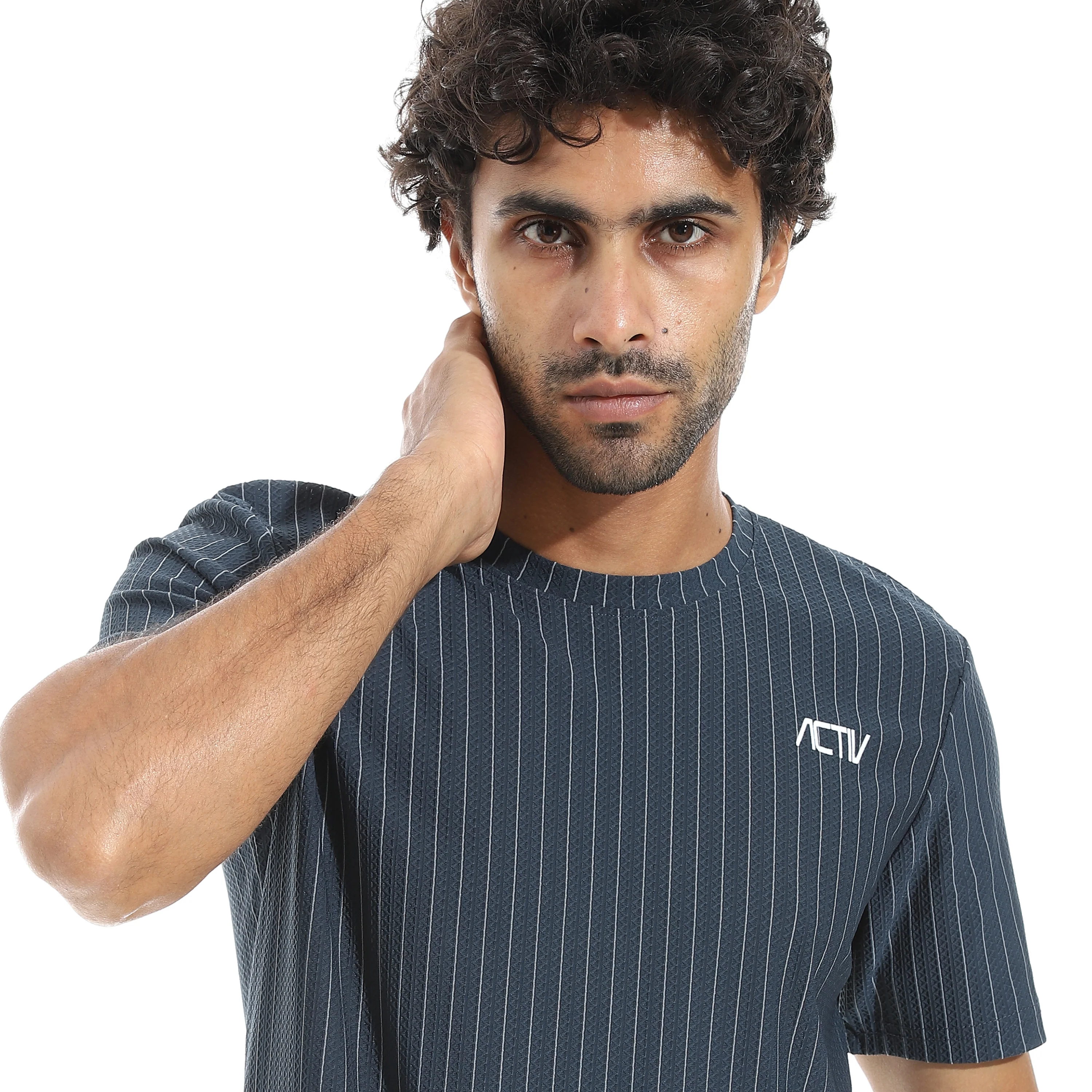 توب رياضي اكتف حريمي - اسود - Image 4