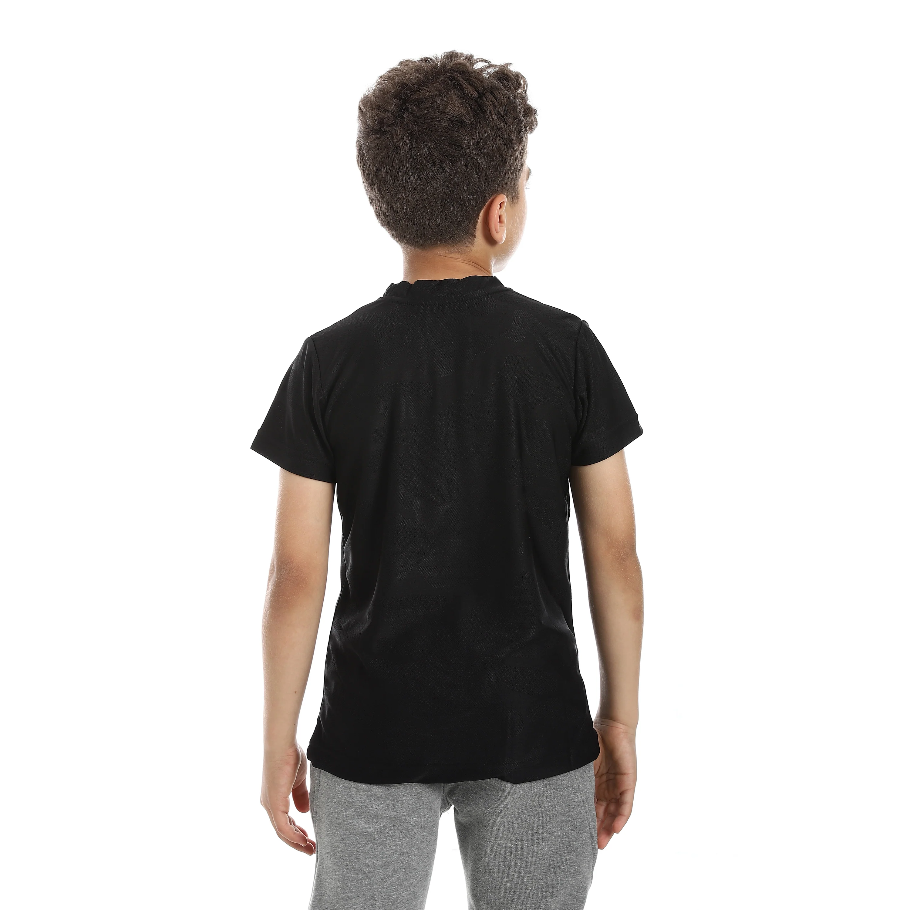 تي شيرت اكتف اولادي - اسود - Image 3
