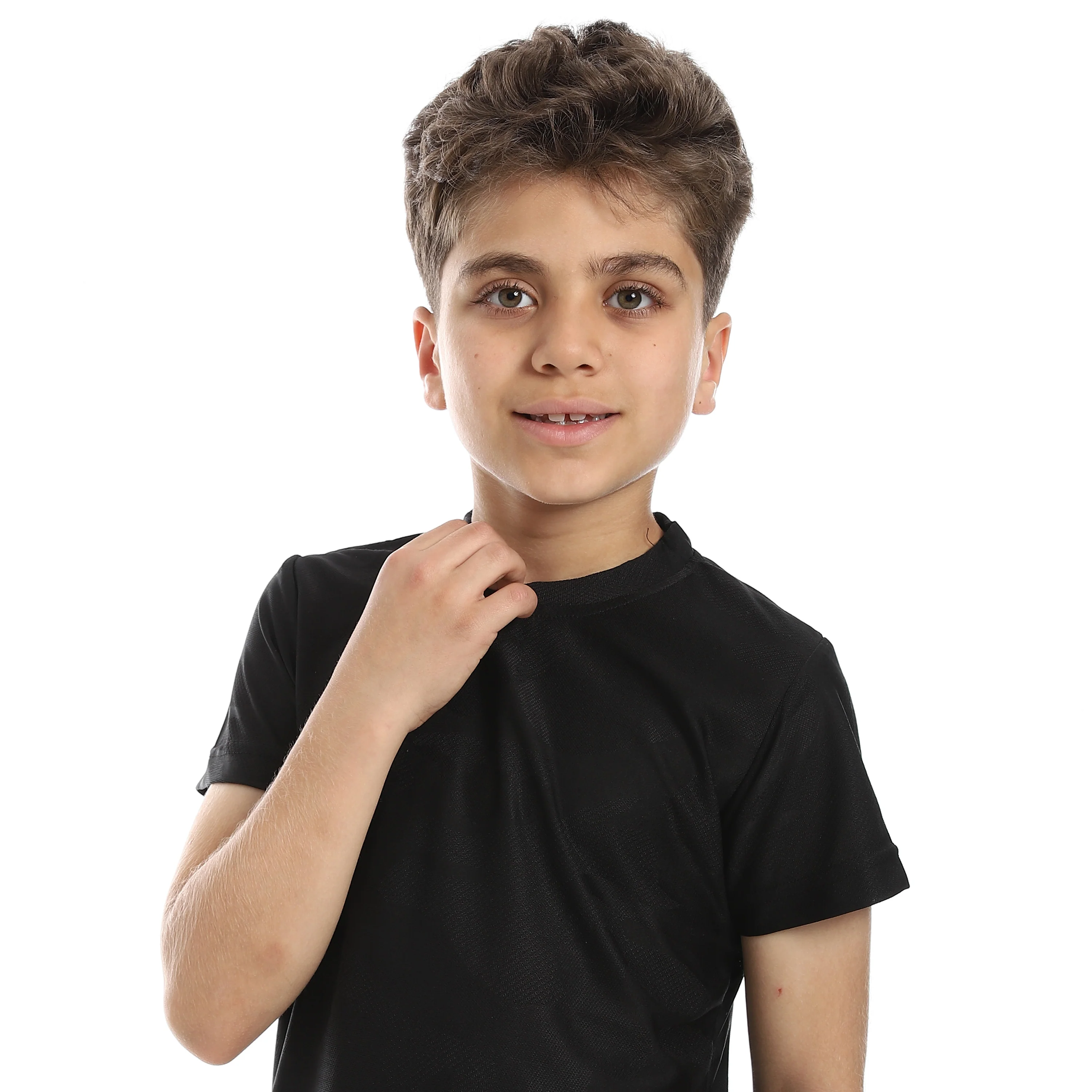 تي شيرت اكتف اولادي - اسود - Image 4