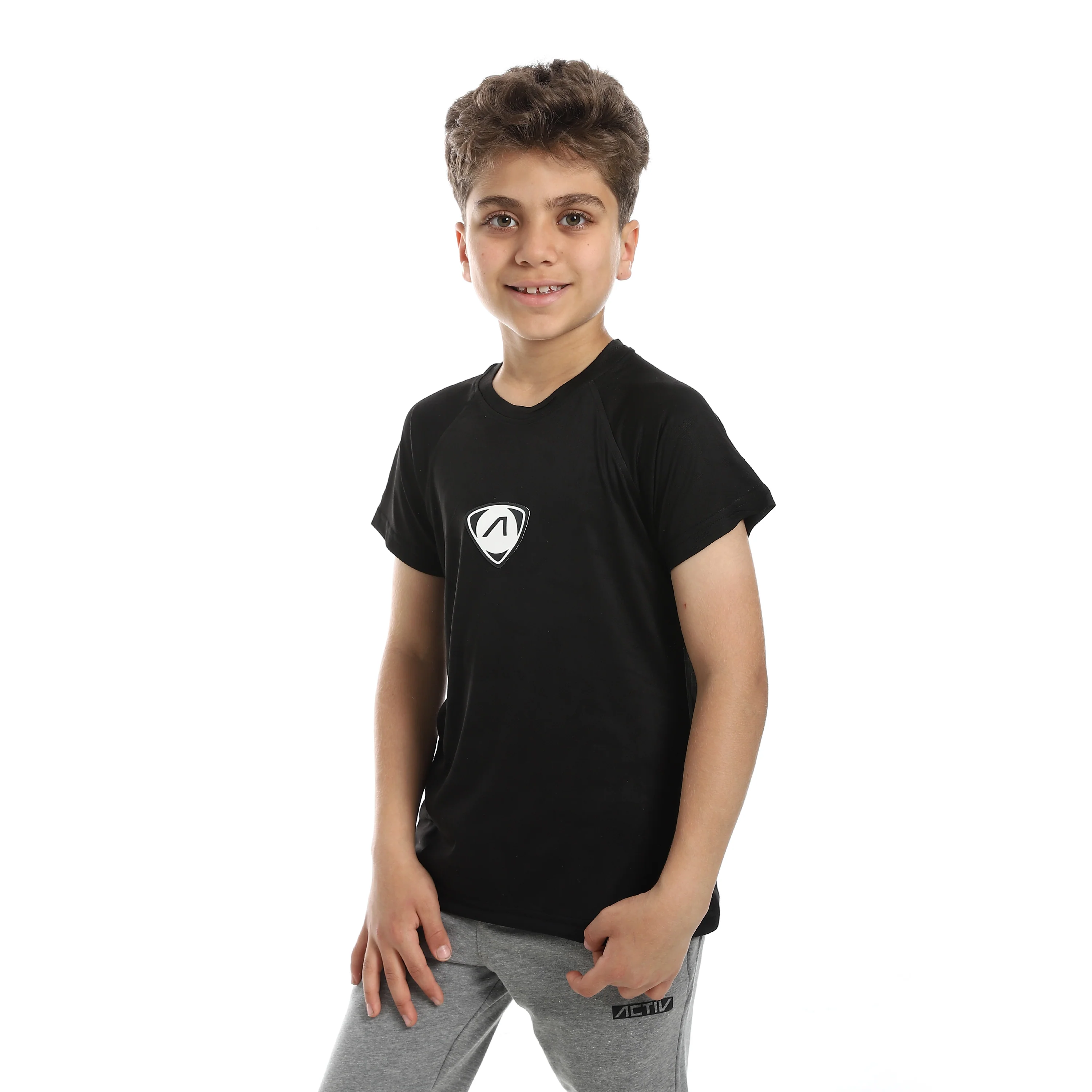 تي شيرت اكتف اولادي - اسود - Image 2