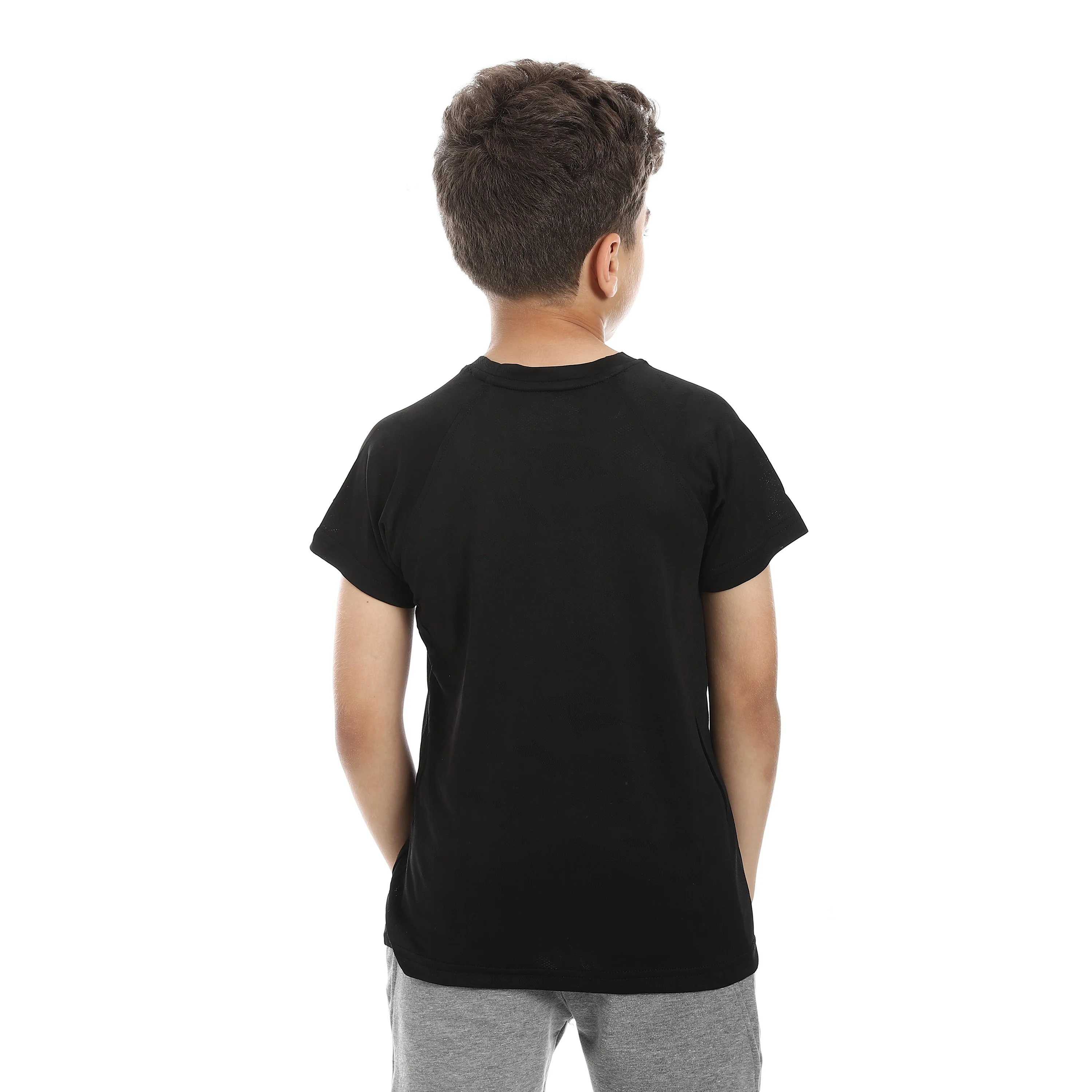 تي شيرت اكتف اولادي - اسود - Image 3