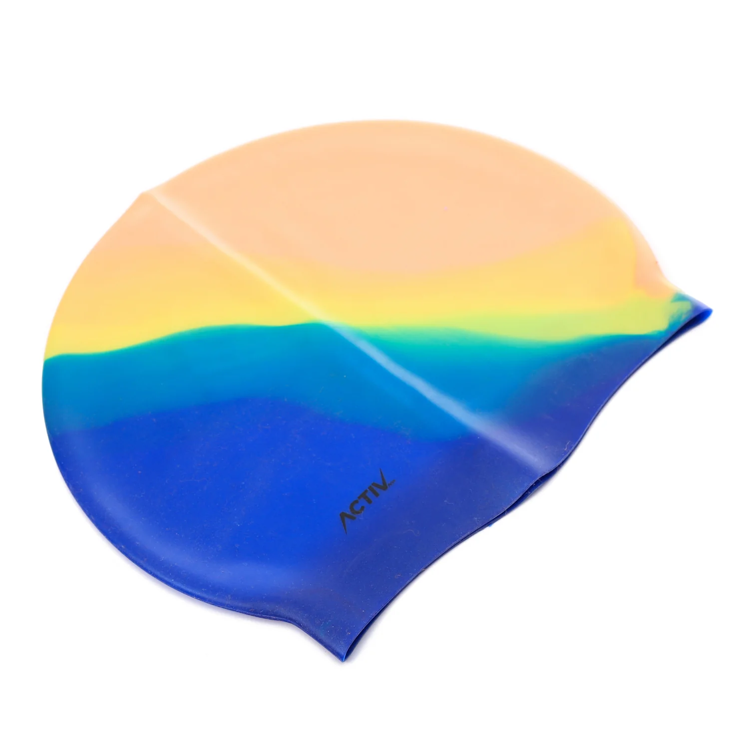ACTIV ADULT MC CAP SWIM CAP - برتقالي*اصفر - Image 3
