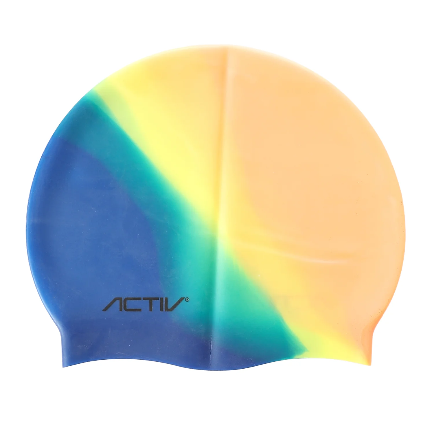 ACTIV ADULT MC CAP SWIM CAP - برتقالي*اصفر - Image 5