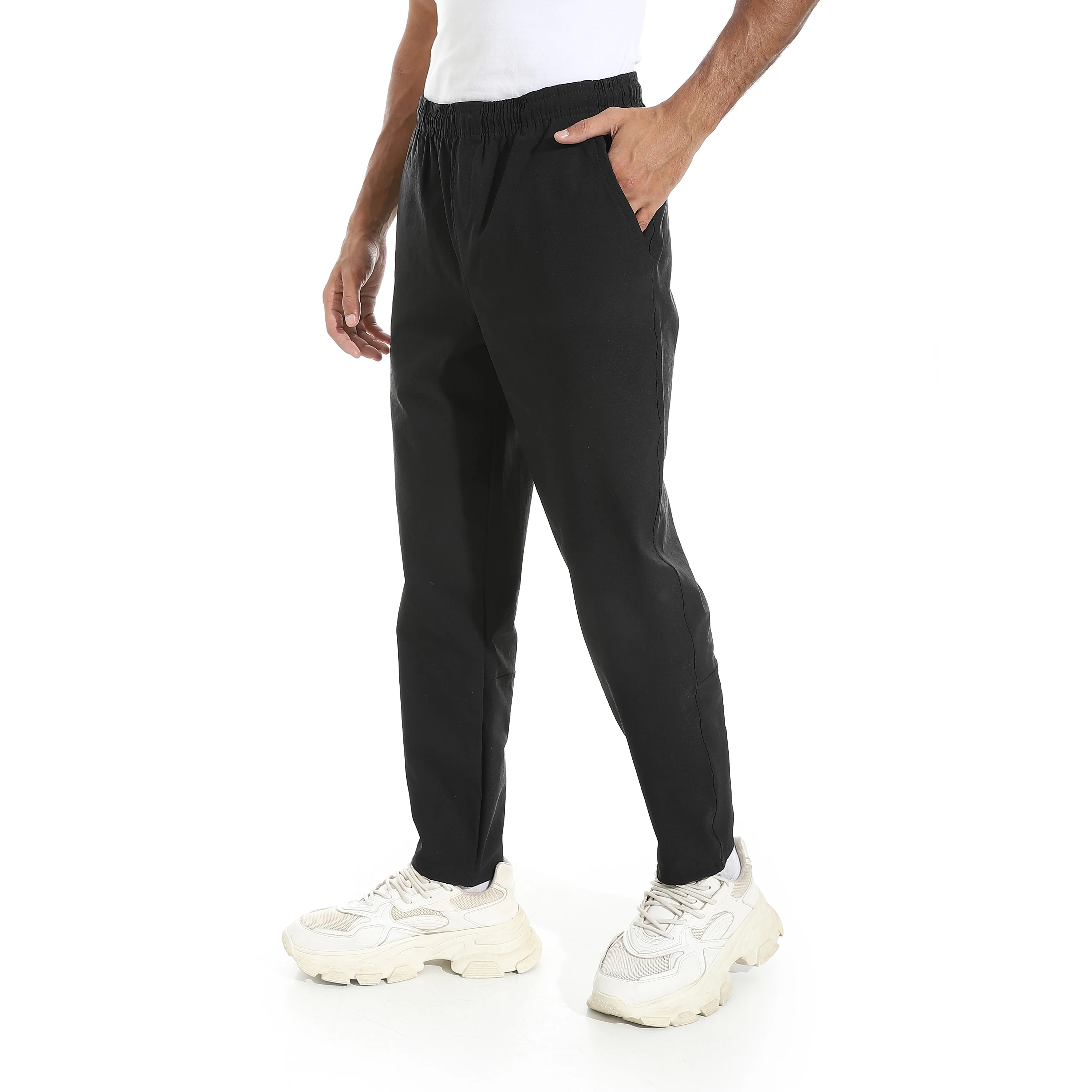 ACTIV BAGGY PANTS - اسود - Image 2
