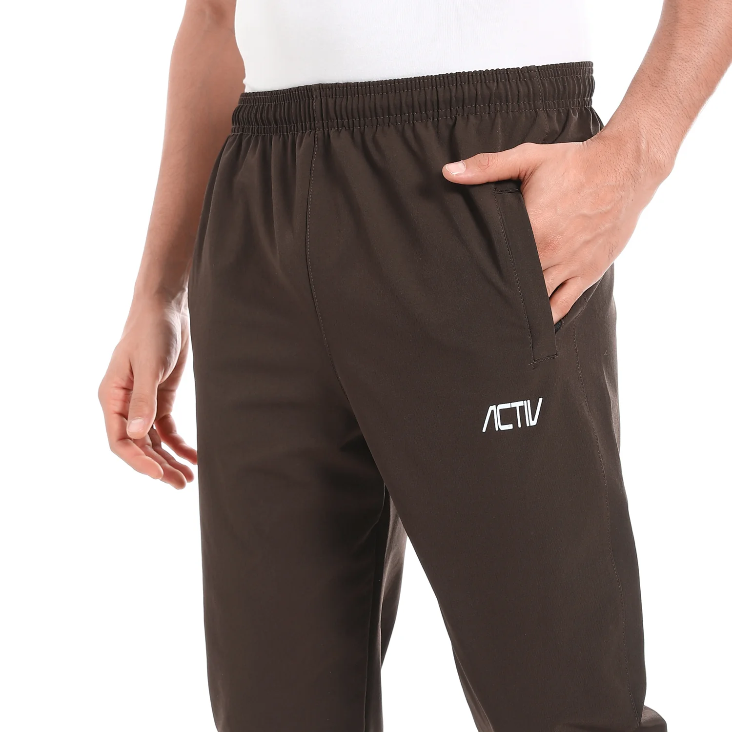 ACTIV BAGGY PANTS - بني - Image 2