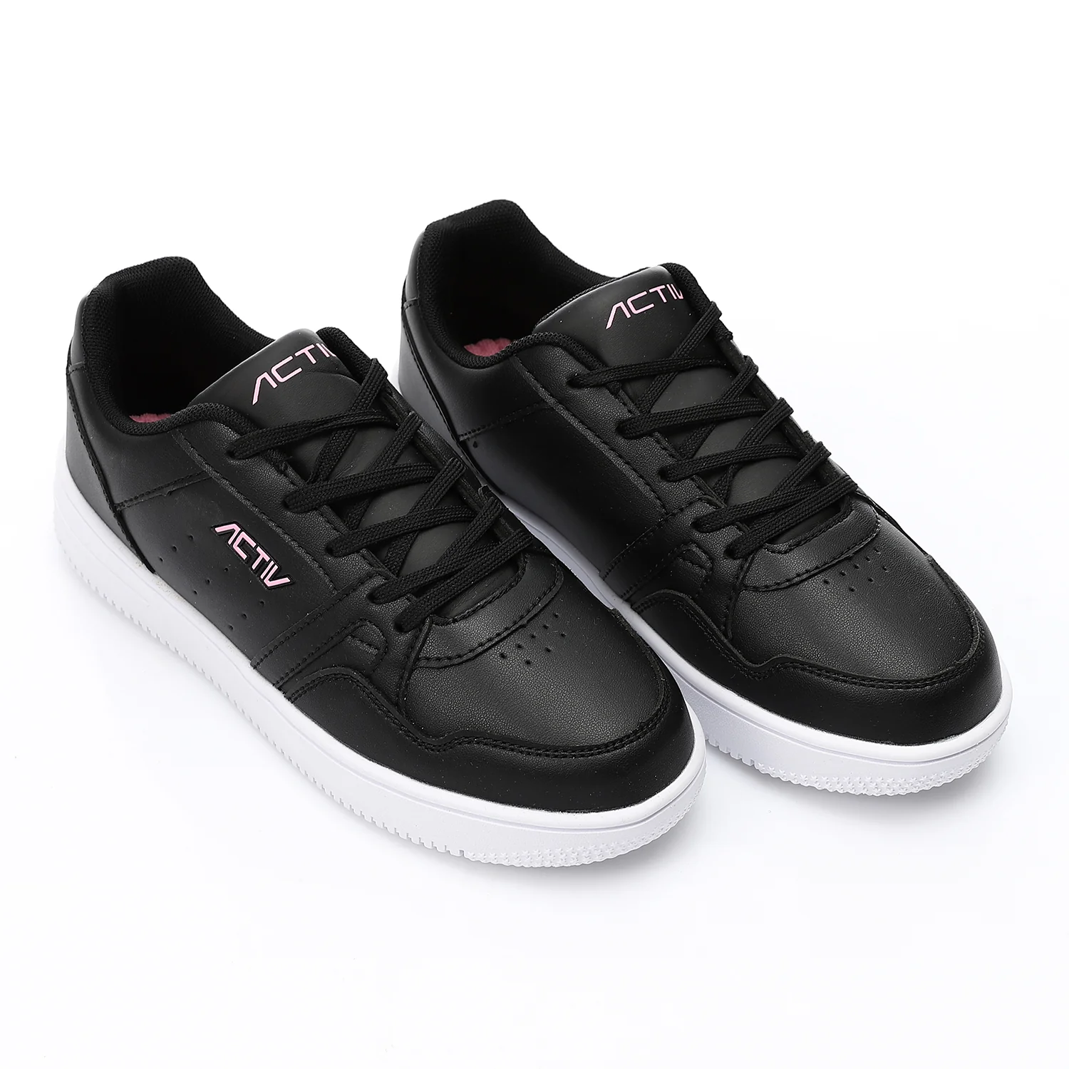 ACTIV BOY'S SHOES - اسود*بينك - Image 2