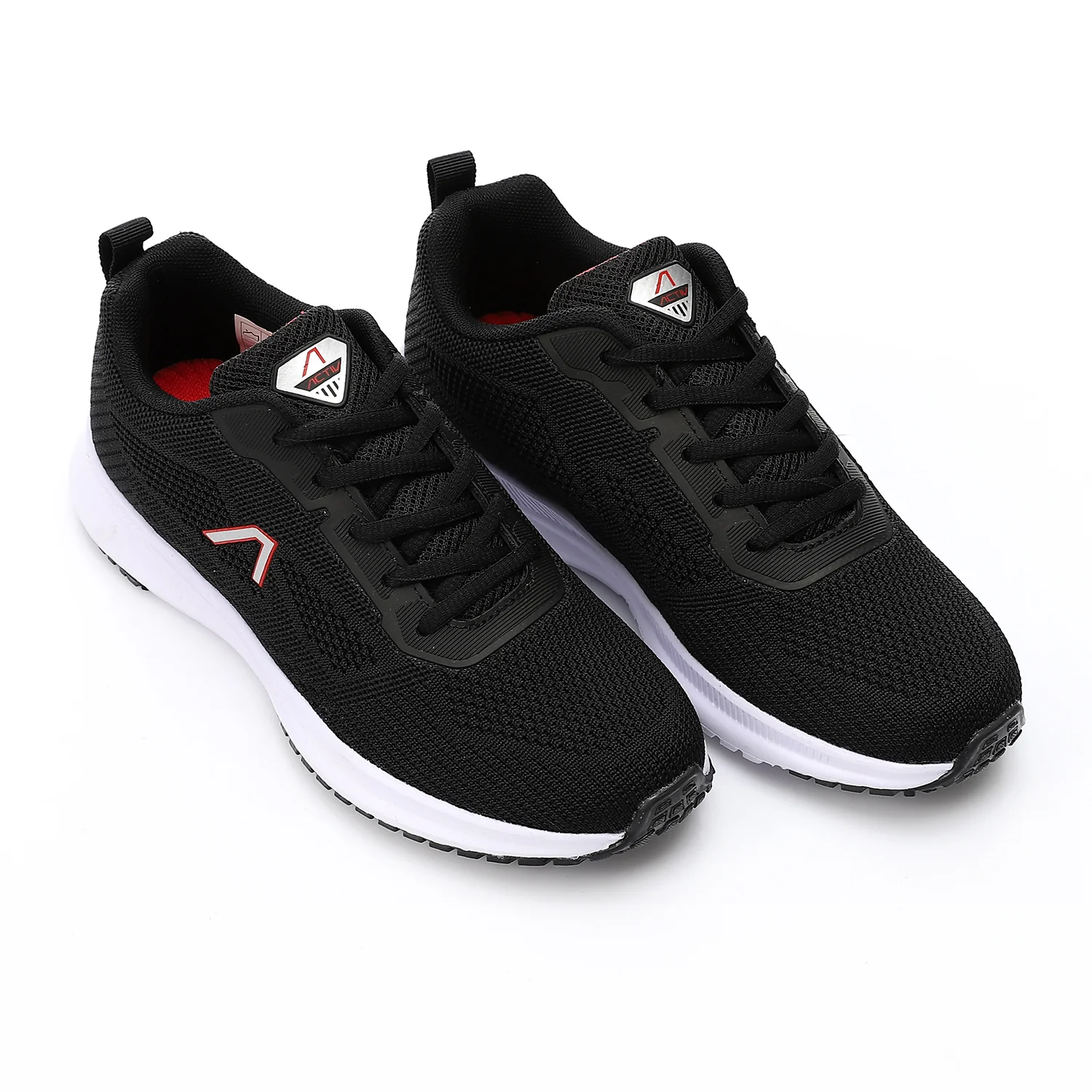 ACTIV BOY'S SHOES - اسود*احمر - Image 2