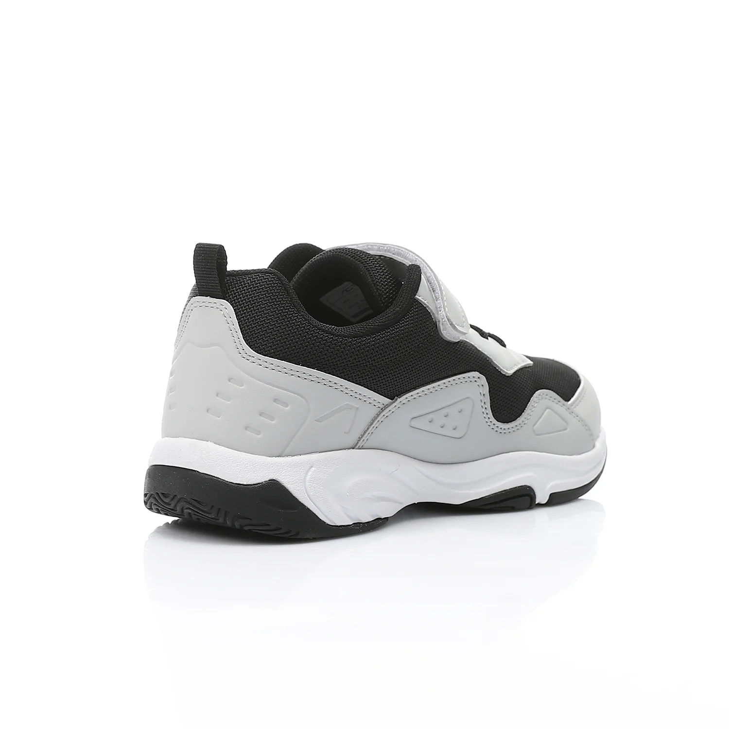 ACTIV BOY'S VELCRO SHOES - رمادى فاتح*اسود - Image 3