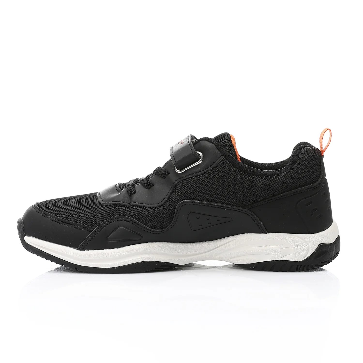 ACTIV BOY'S VELCRO SHOES - اسود*برتقالي - Image 4