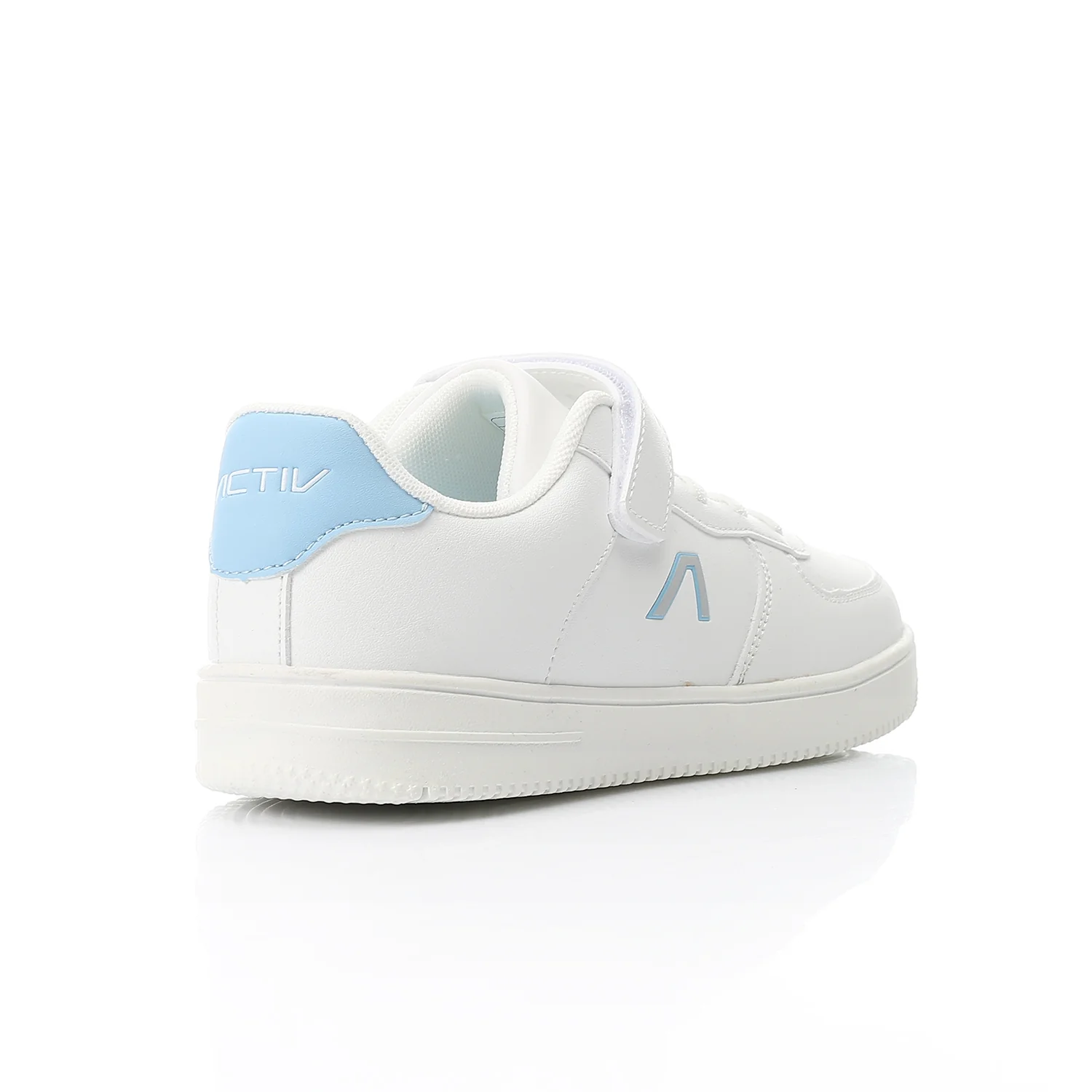 ACTIV BOY'S VELCRO SHOES - اسود*بينك - Image 3