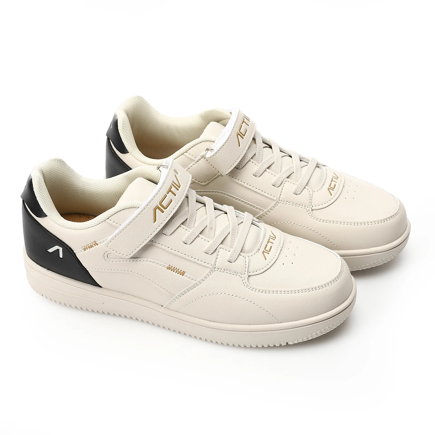 ACTIV BOY'S VELCRO SHOES - بيج*اصفر - Image 4