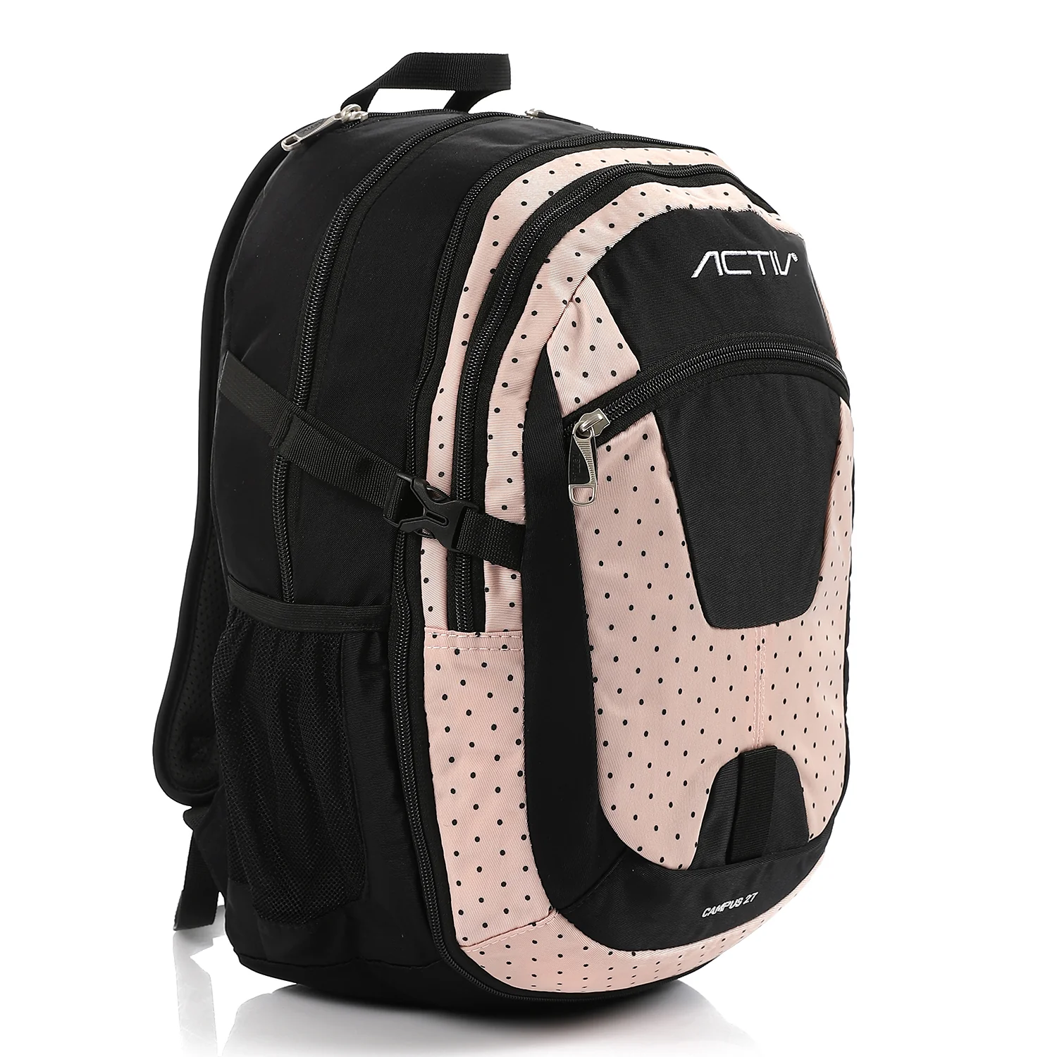 ACTIV CAMPUS BACKPACK - اسود*اسود*عاجى*رمادى فاتح - Image 2