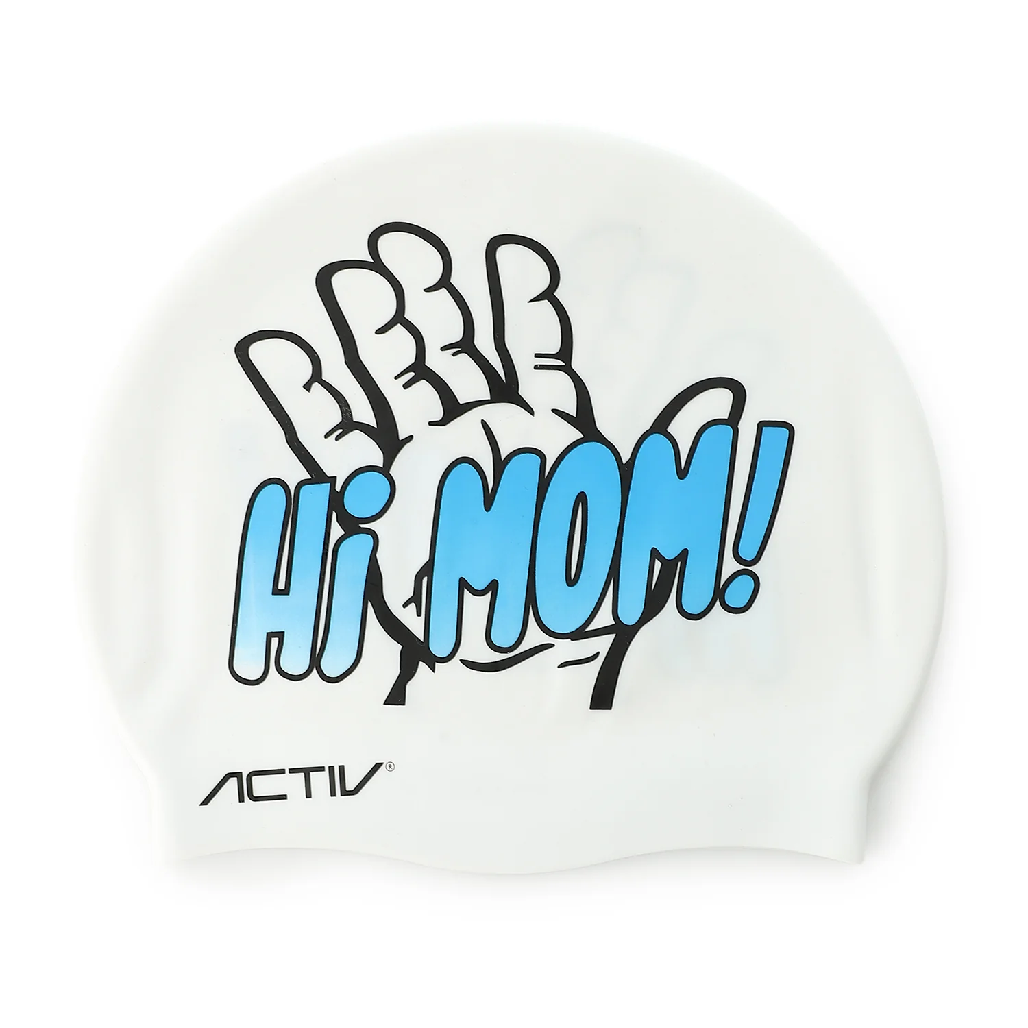 ACTIV JUNIOR CP532 SWIM CAP - ابيض - Image 3