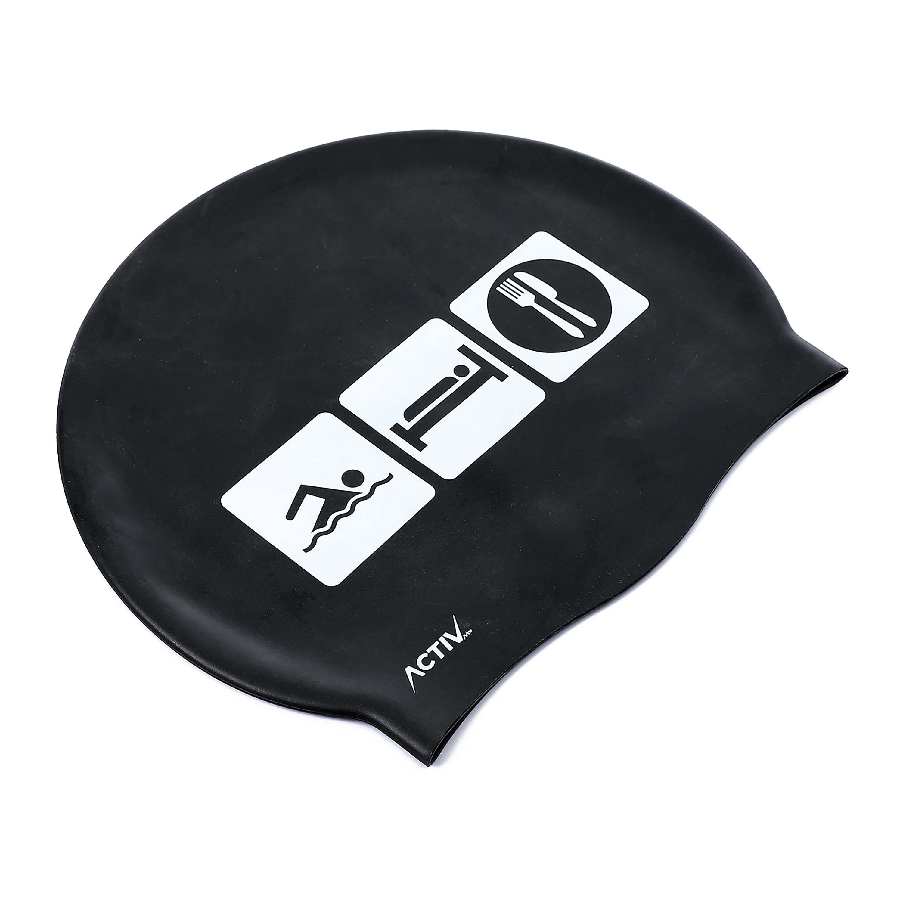 ACTIV JUNIOR CP533 SWIM CAP - اسود - Image 5