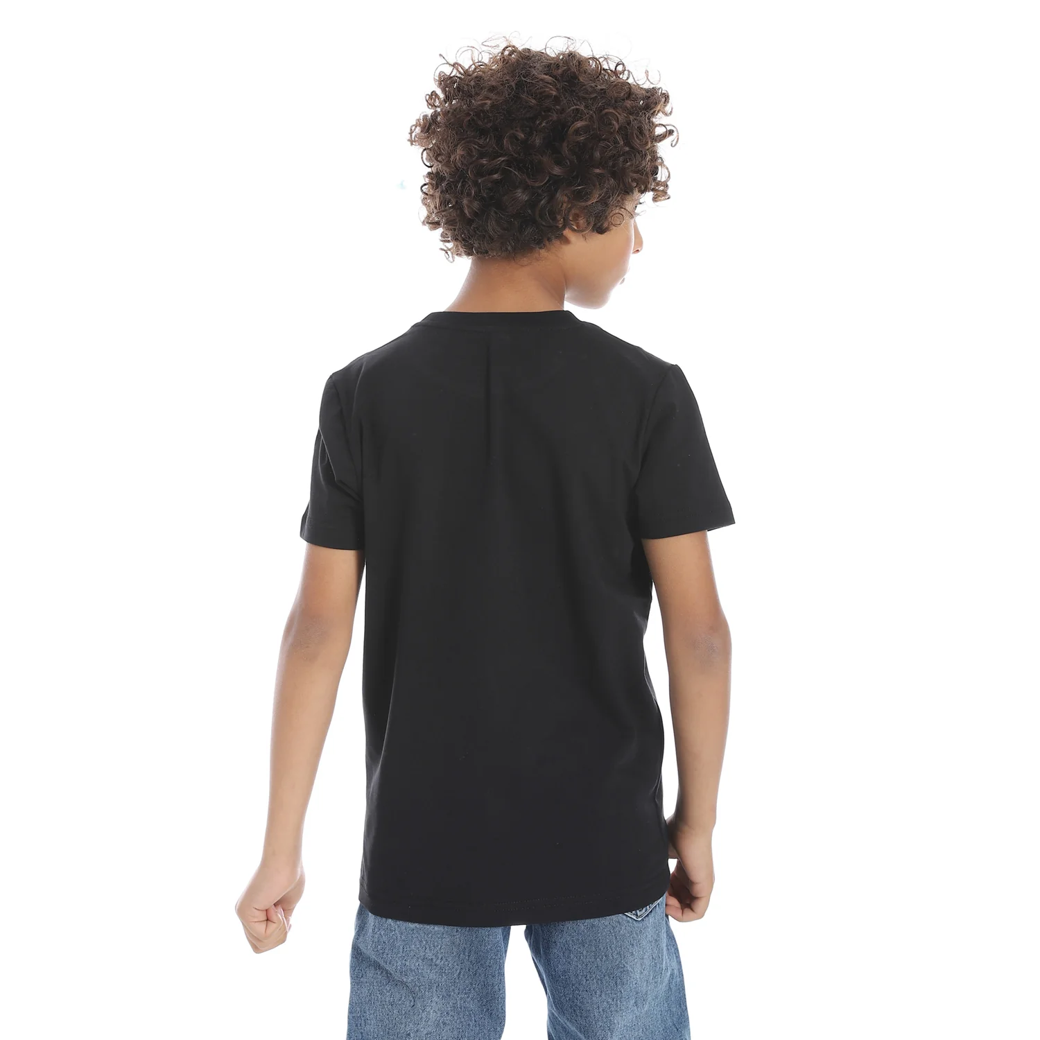 تى شيرت اكتف اطفالى - اسود - Image 3
