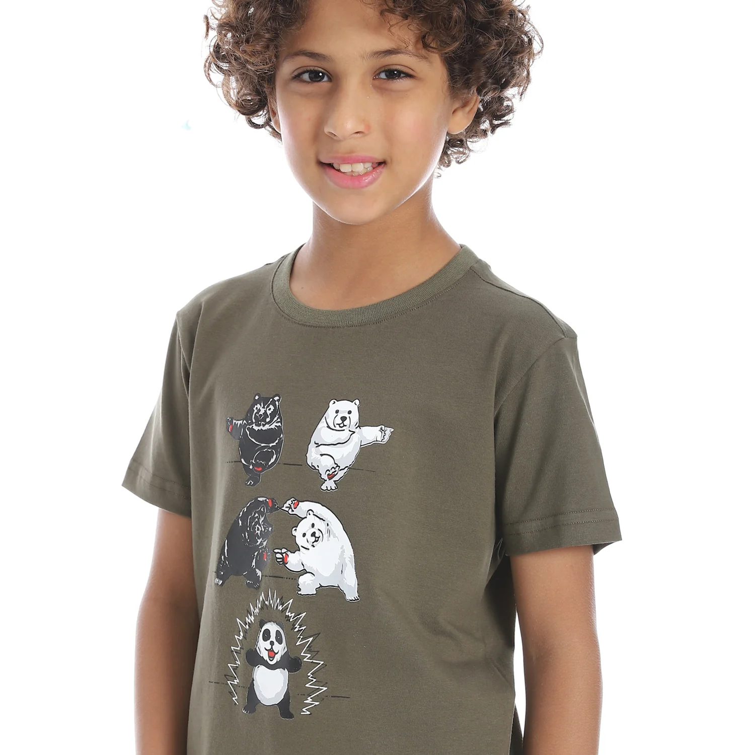 تى شيرت اكتف اطفالى - حديدى - Image 4