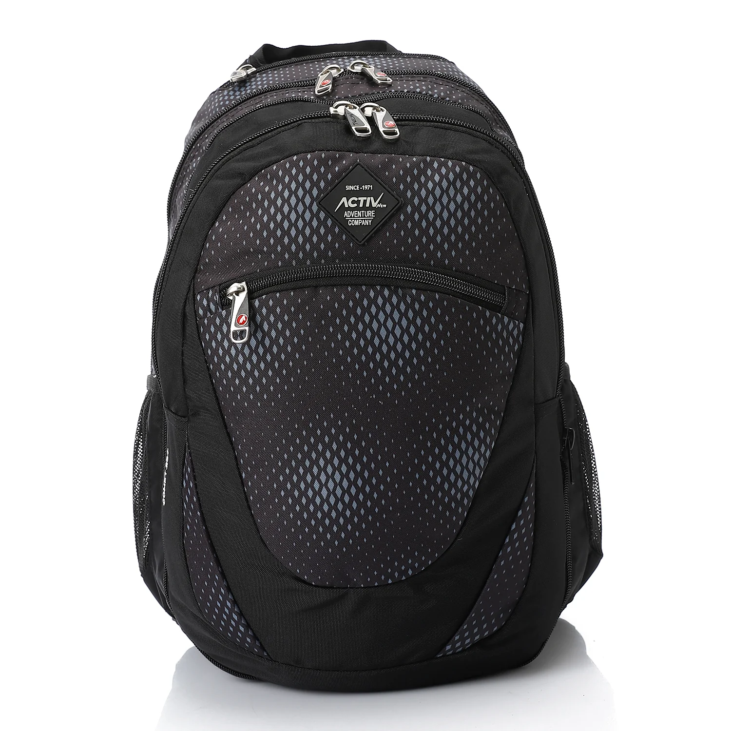 ACTIV KIDS COMET BACKPACK - اسود*منقط*اسود*رمادى فاتح*اسود - Image 2