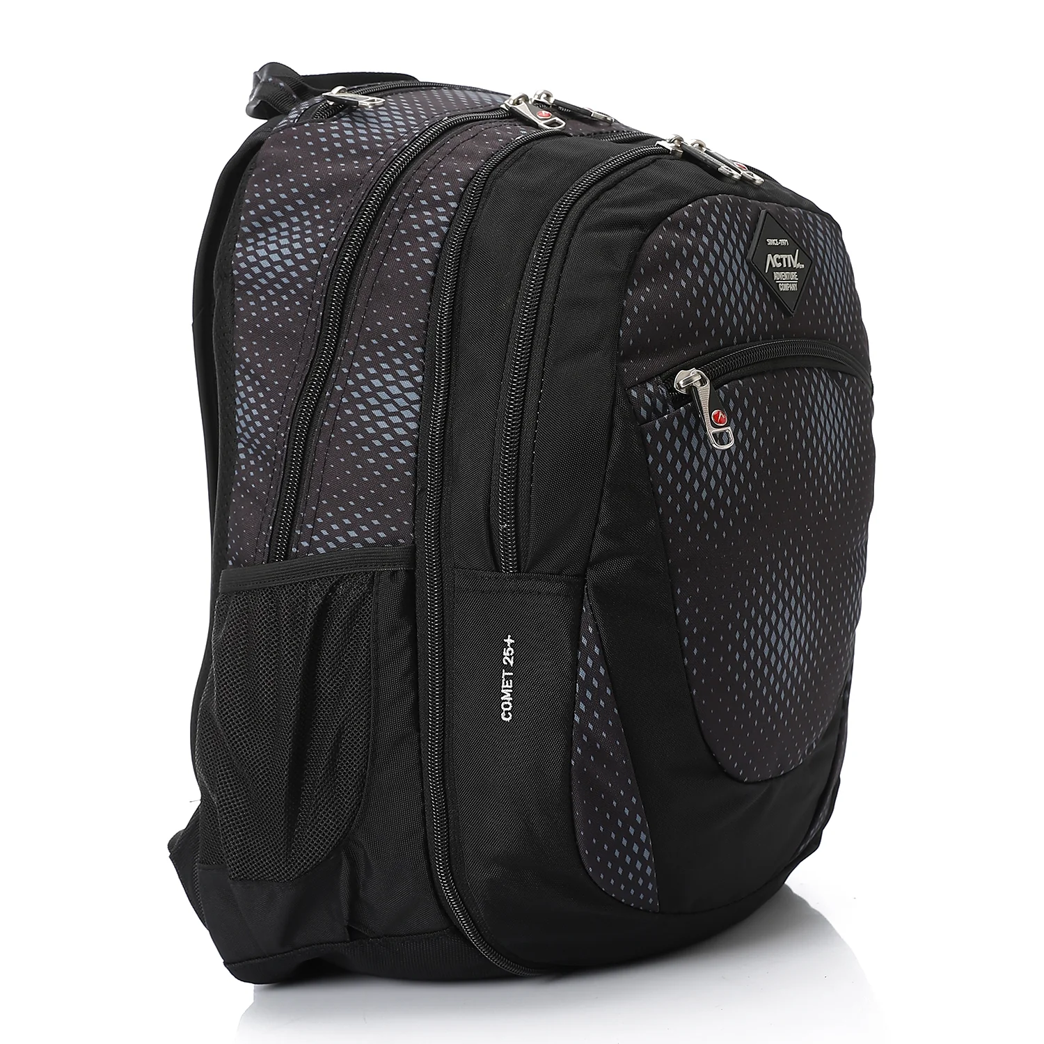 ACTIV KIDS COMET BACKPACK - اسود*منقط*اسود*رمادى فاتح*اسود - Image 3