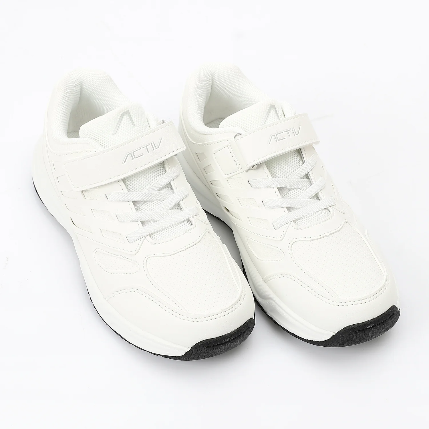 ACTIV KIDS FASHION VELCRO SHOE - ابيض - Image 2