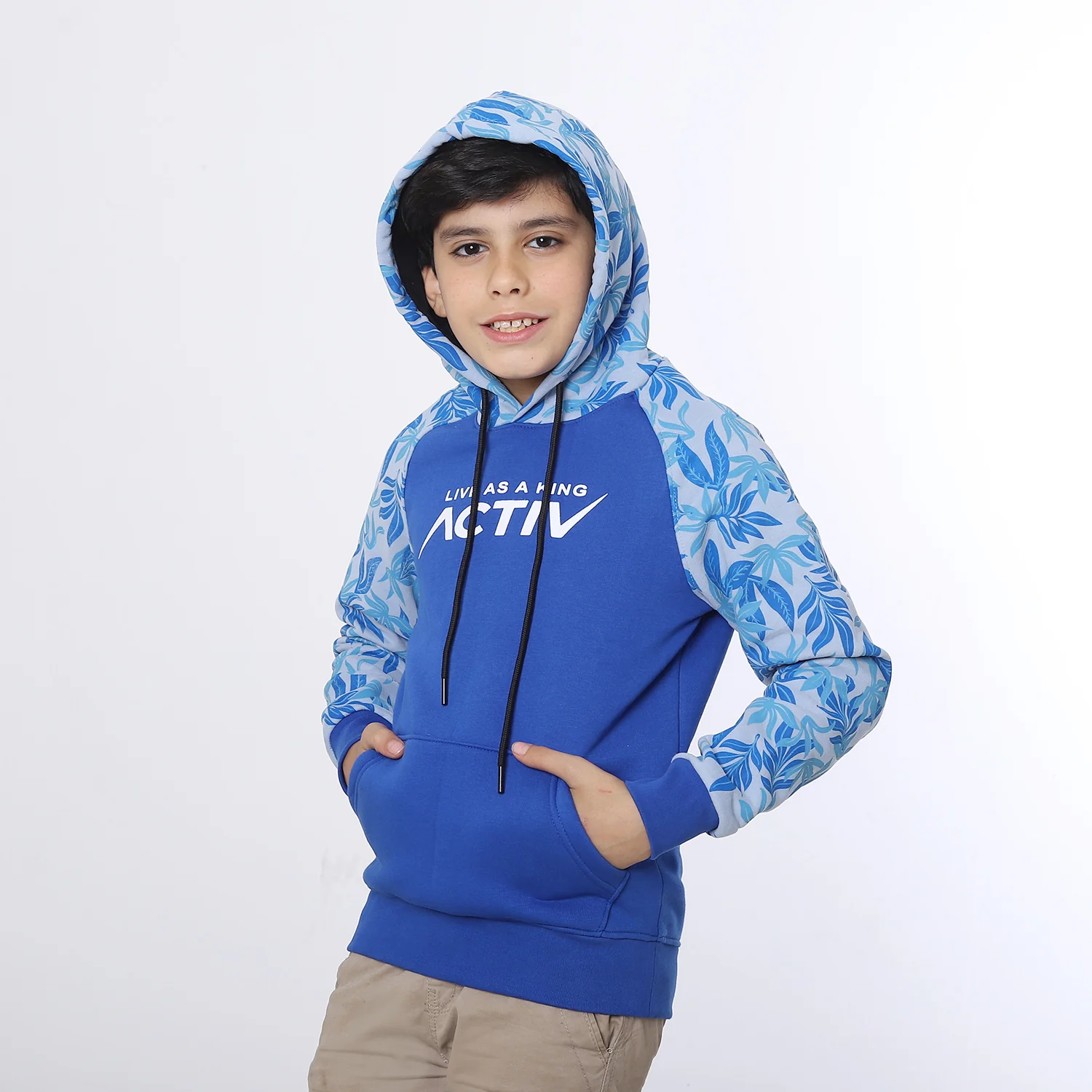 ACTIV KIDS HOODED SWEATSHIRT - ZAHRY - Image 4