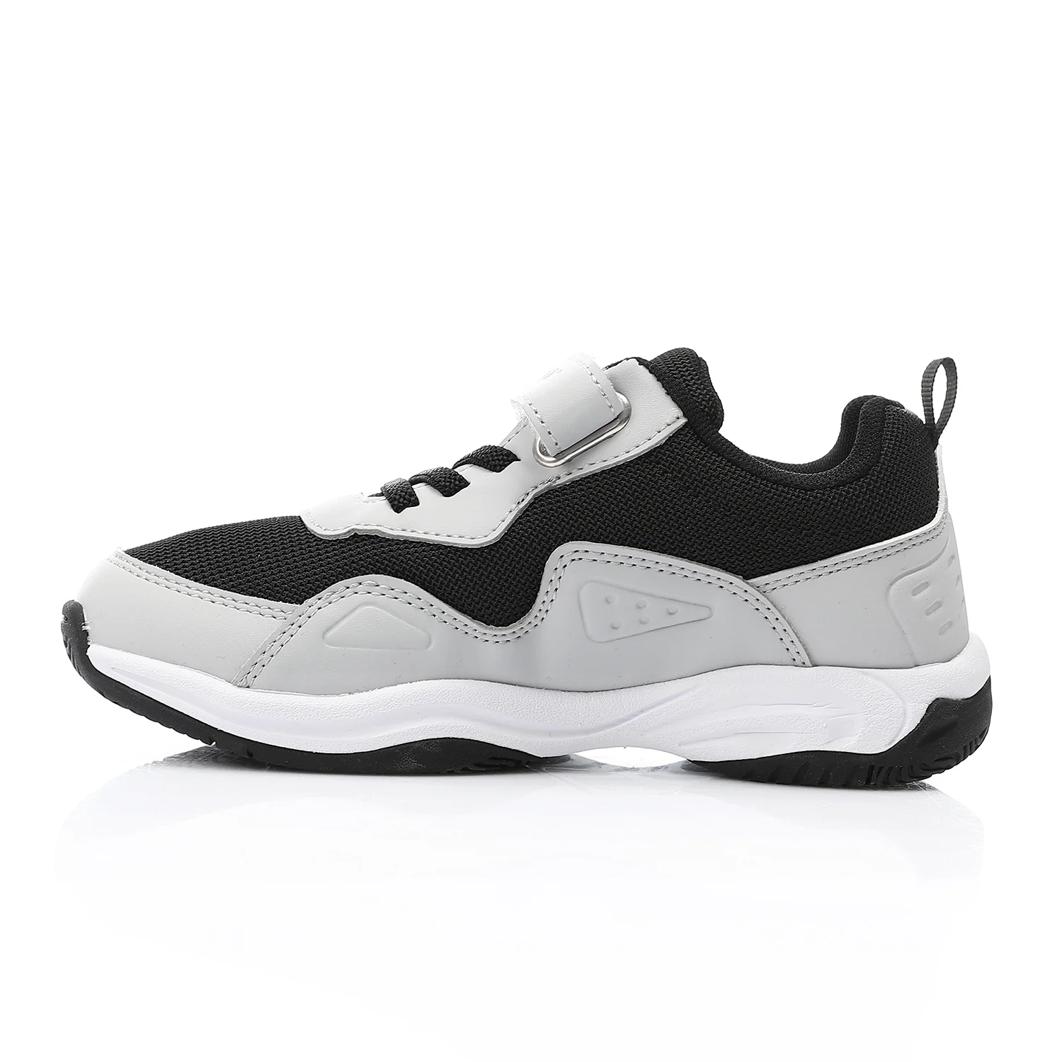 ACTIV KIDS VELCRO SHOES - رمادى فاتح*اسود - Image 4