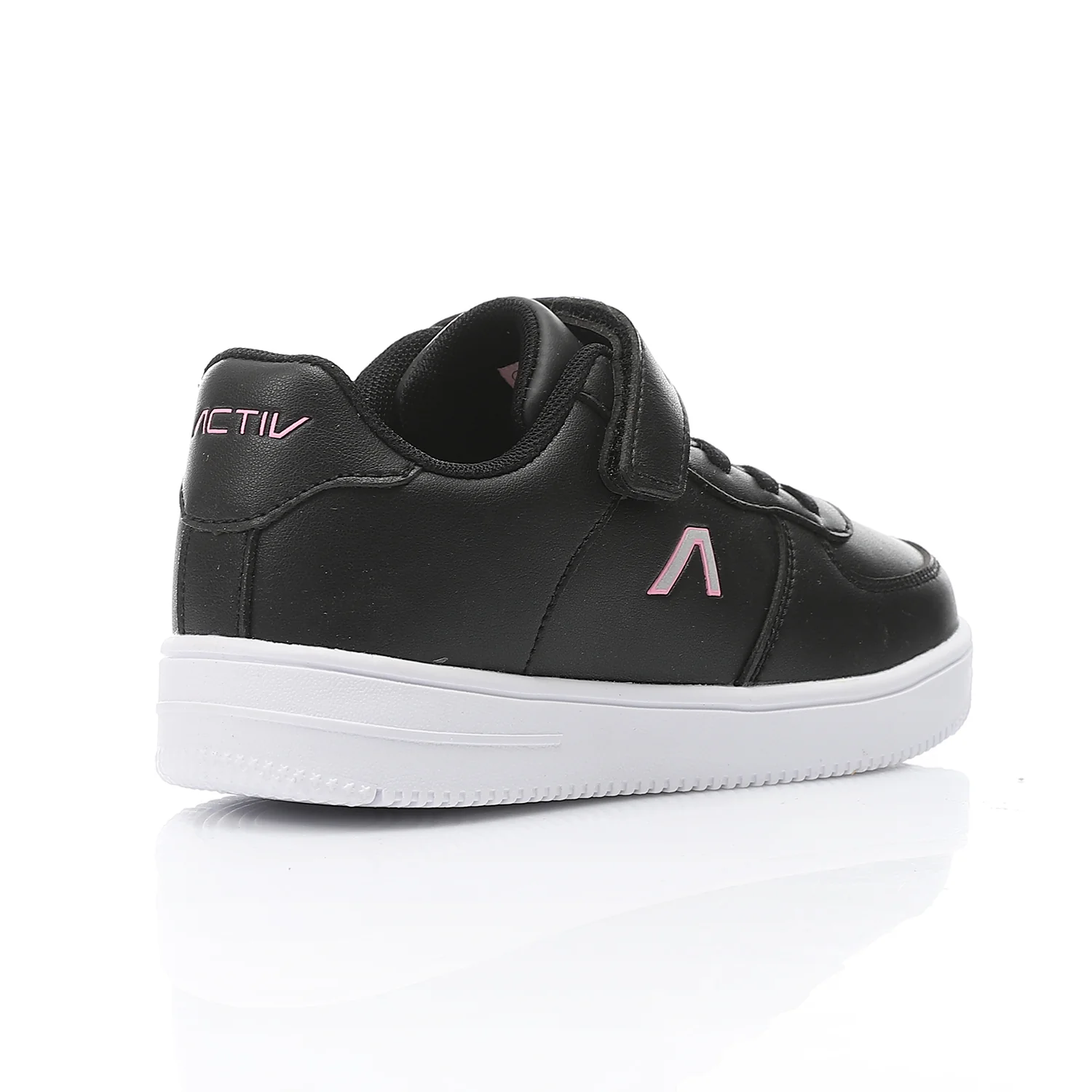ACTIV KIDS VELCRO SHOES - اسود*بينك - Image 3