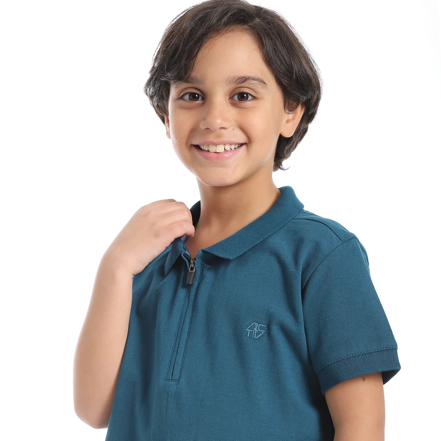 بولو شيرت اكتف اطفالى - انديجو - Image 4