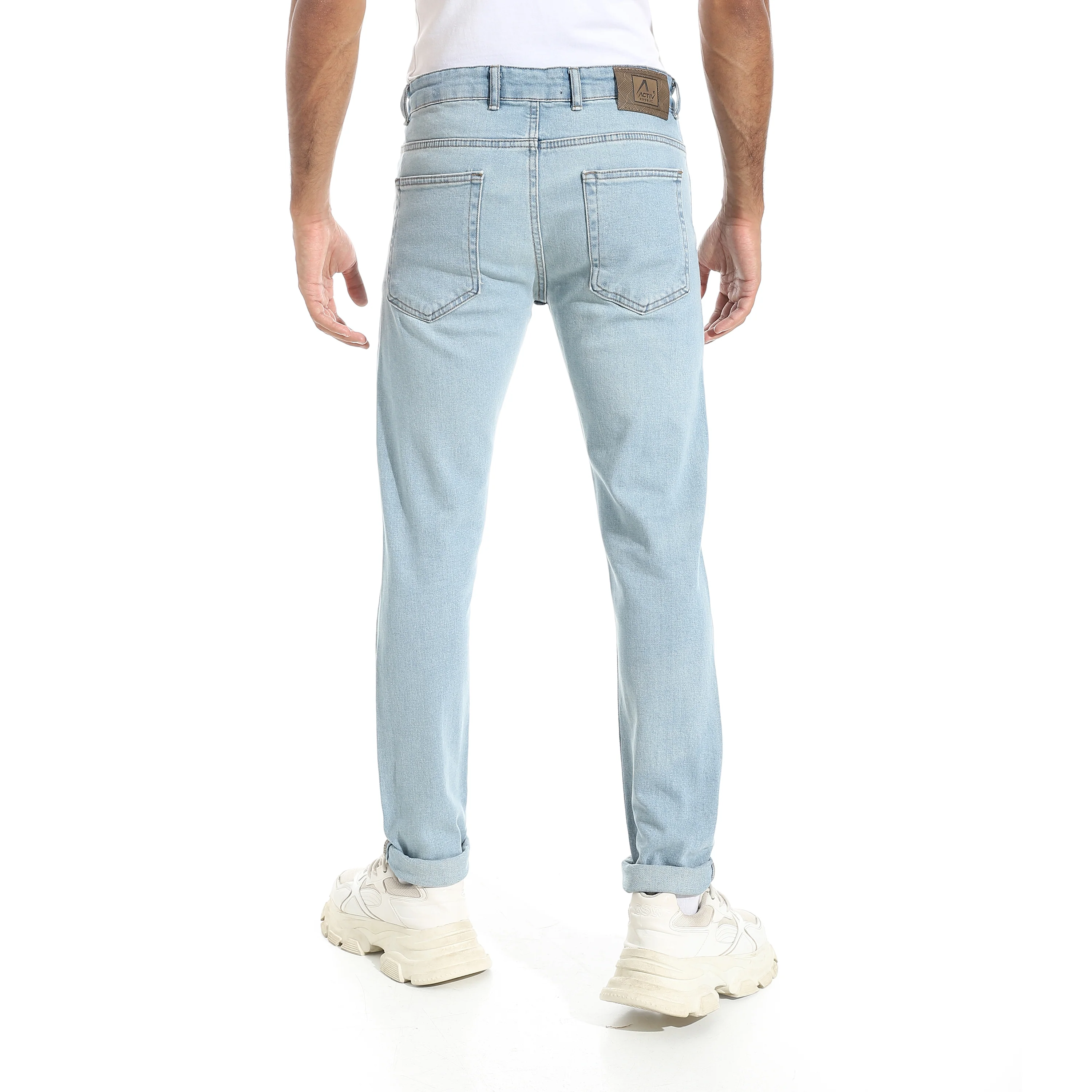 ACTIV MEN SLIM-FIT JEANS PANTS - اسود - Image 3