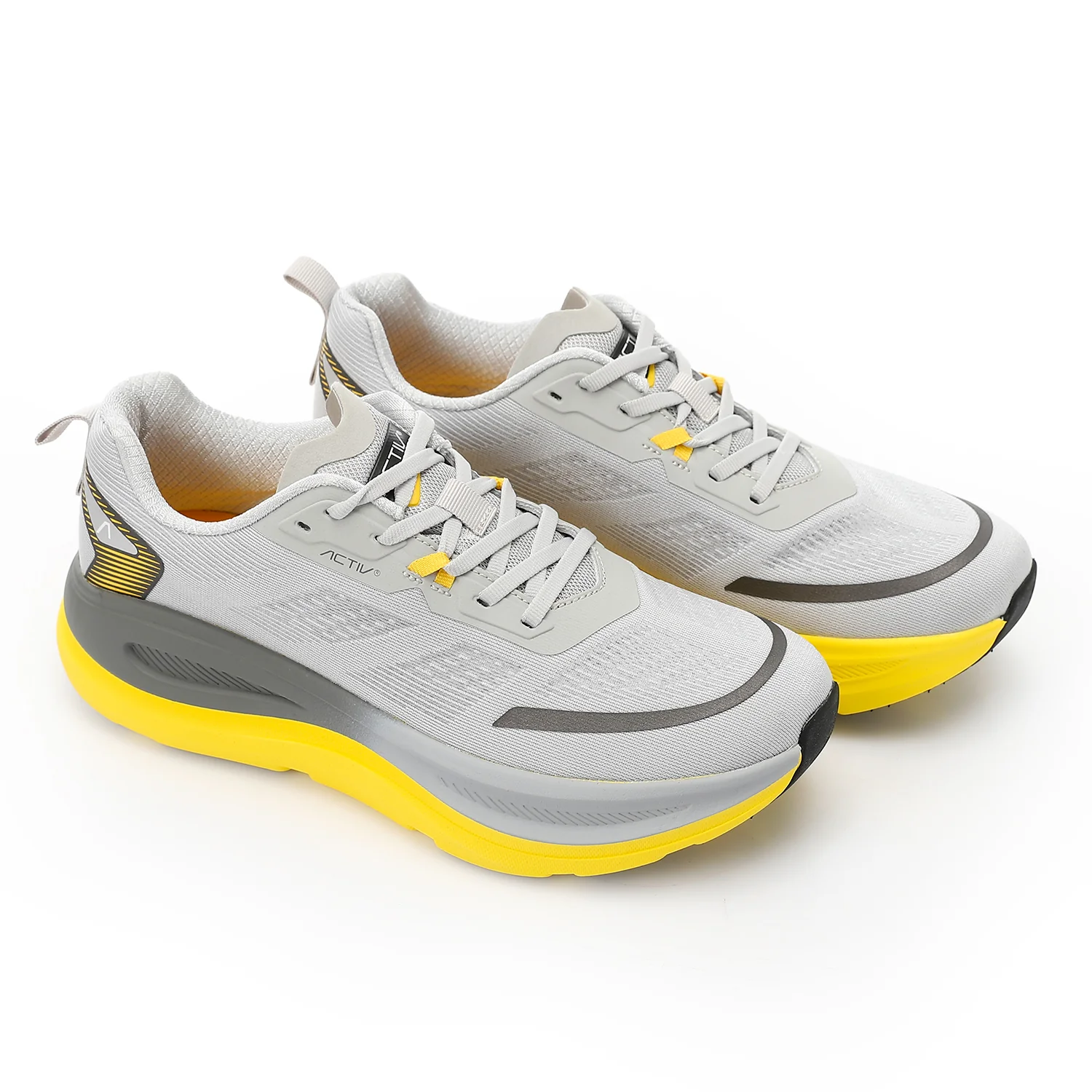 ACTIV MEN'S ATHLETIC SHOES - رمادي - Image 2