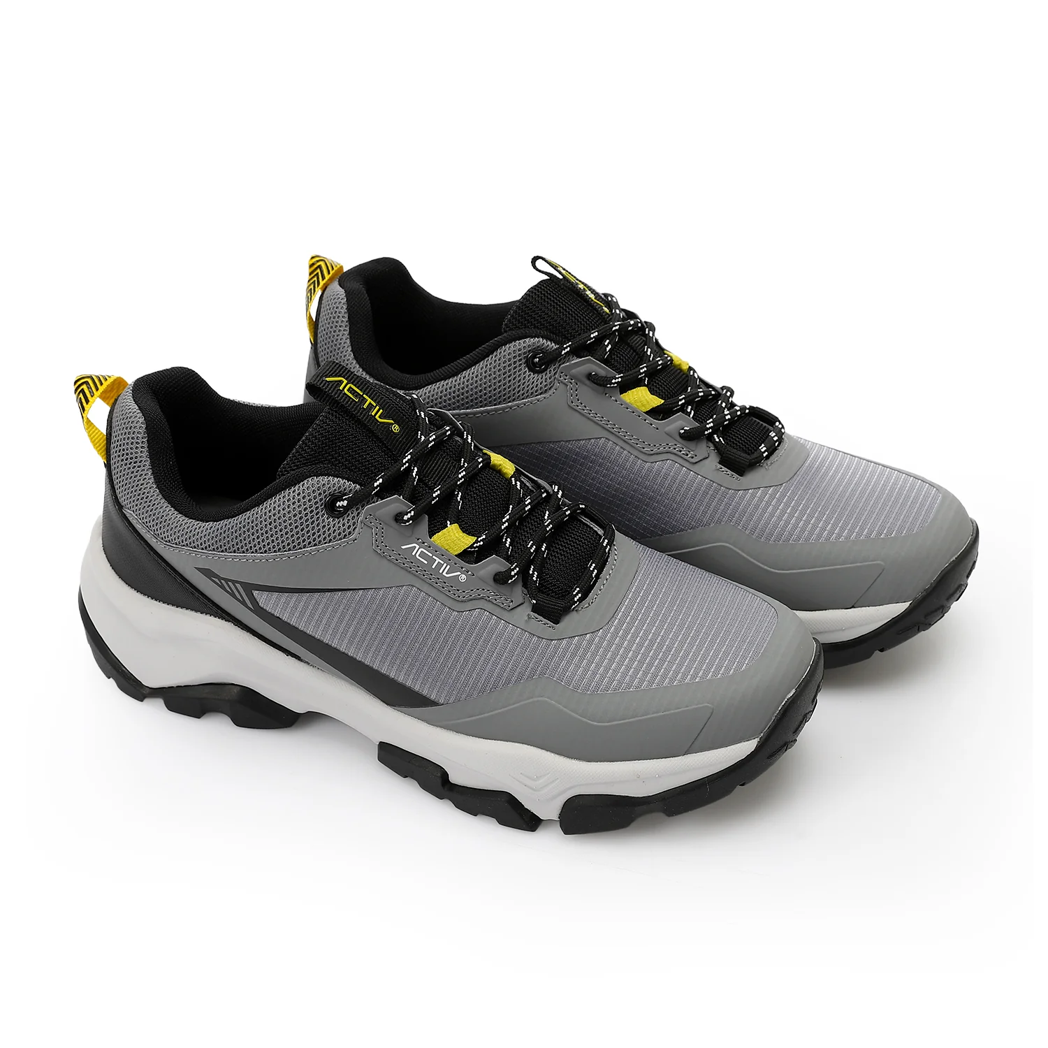 ACTIV MEN'S ATHLETIC SHOES - رمادي - Image 2