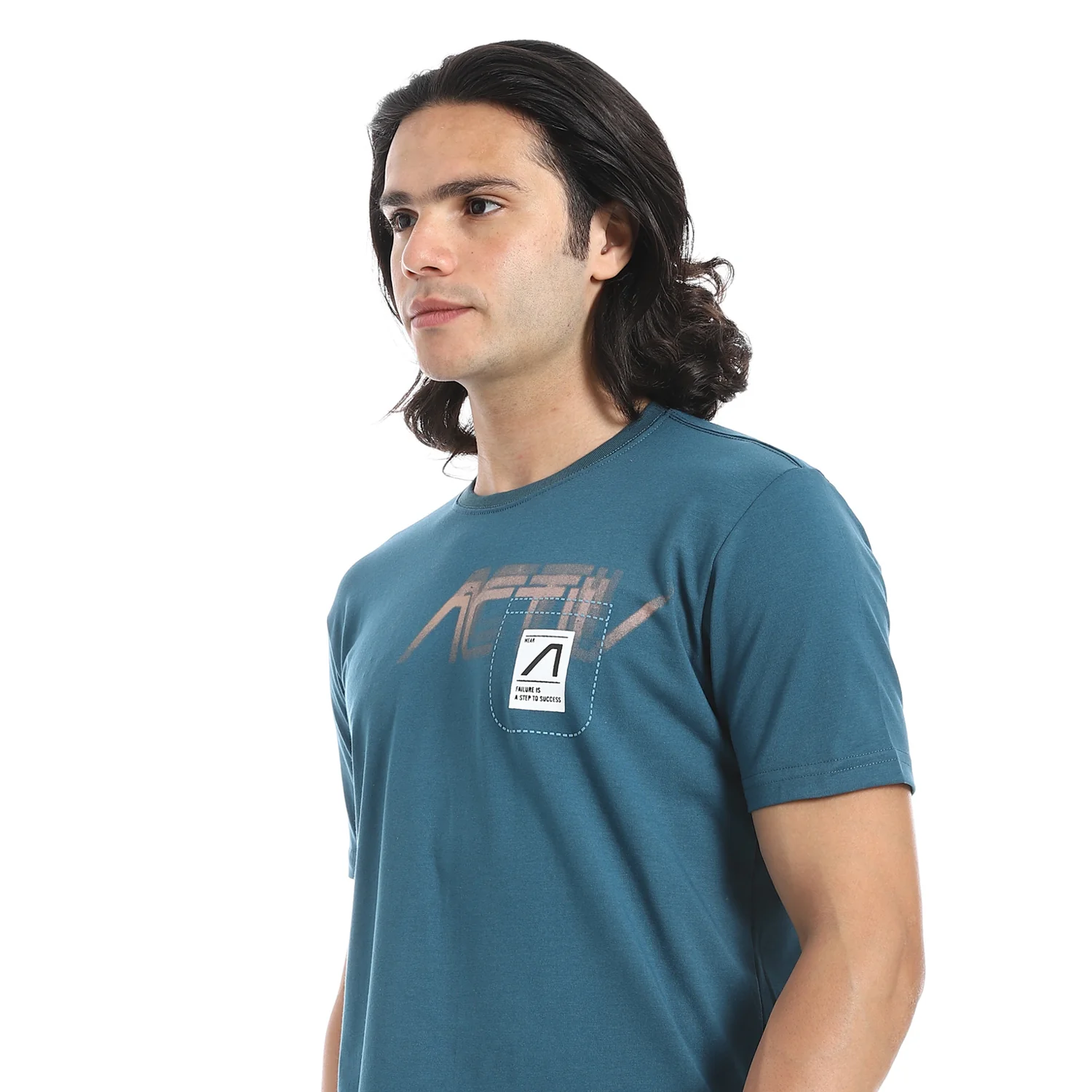 ACTIV MEN'S BASIC T-SHIRT - PETROL - Image 4