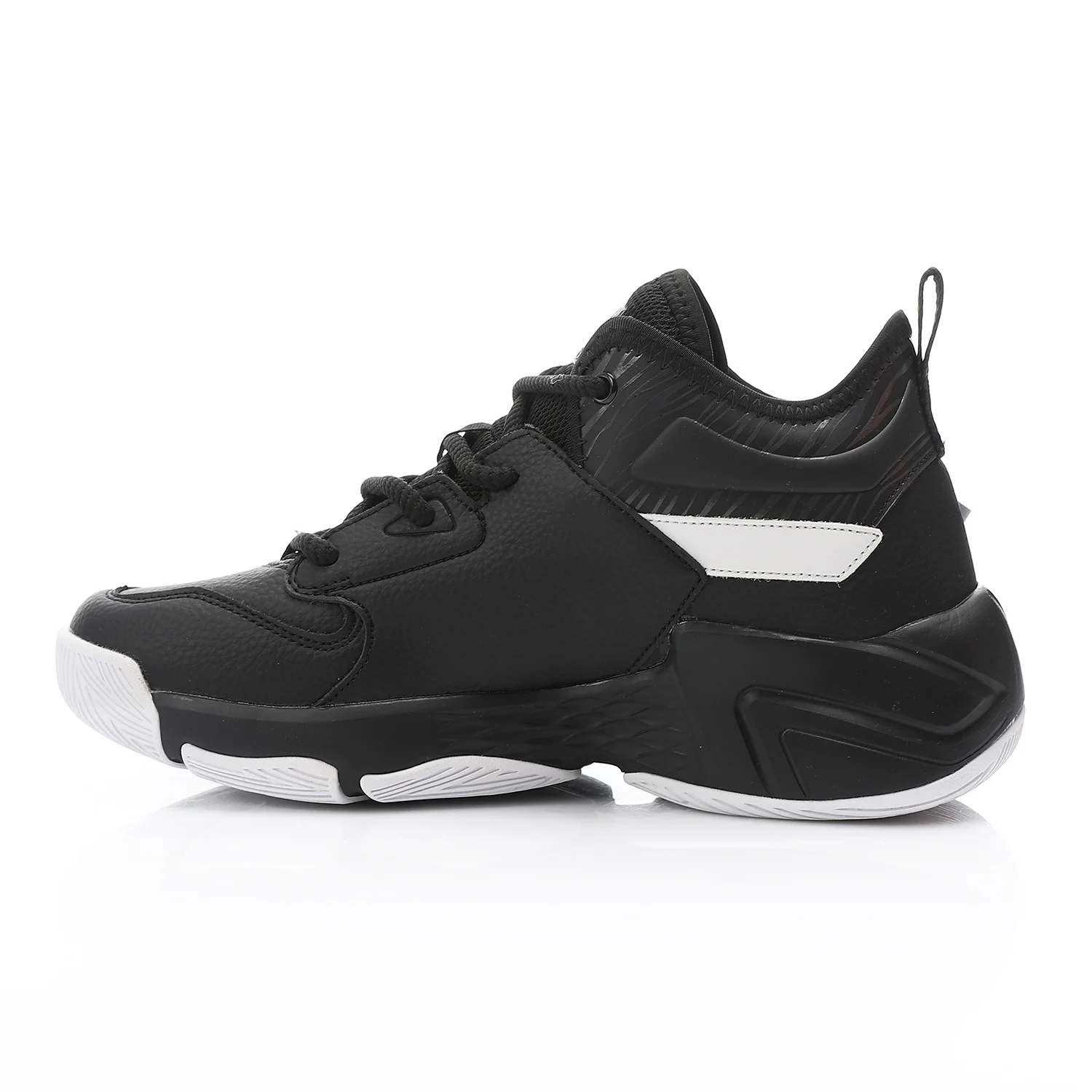ACTIV MEN'S BASKETBALL SHOES - اسود*ابيض - Image 4