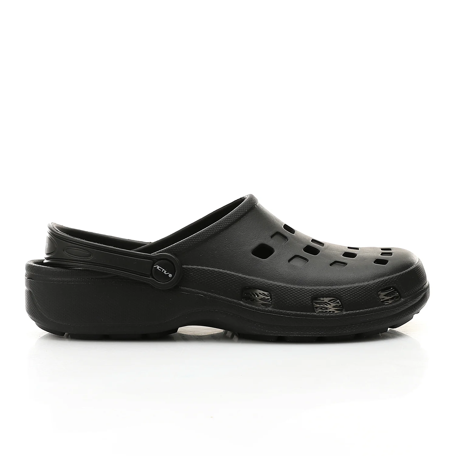 ACTIV MEN'S CLOGS - BLACK - Image 2