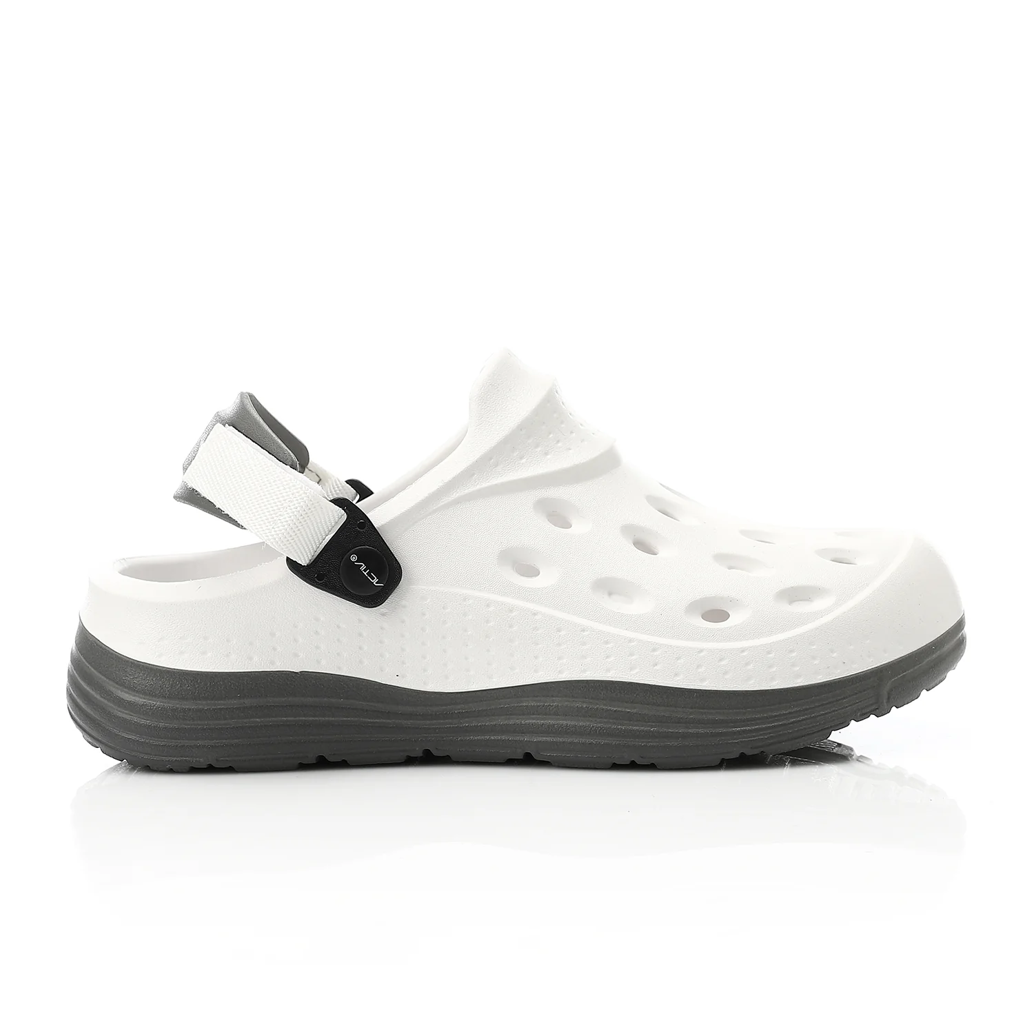 ACTIV MEN'S CLOGS - WHITE - Image 2