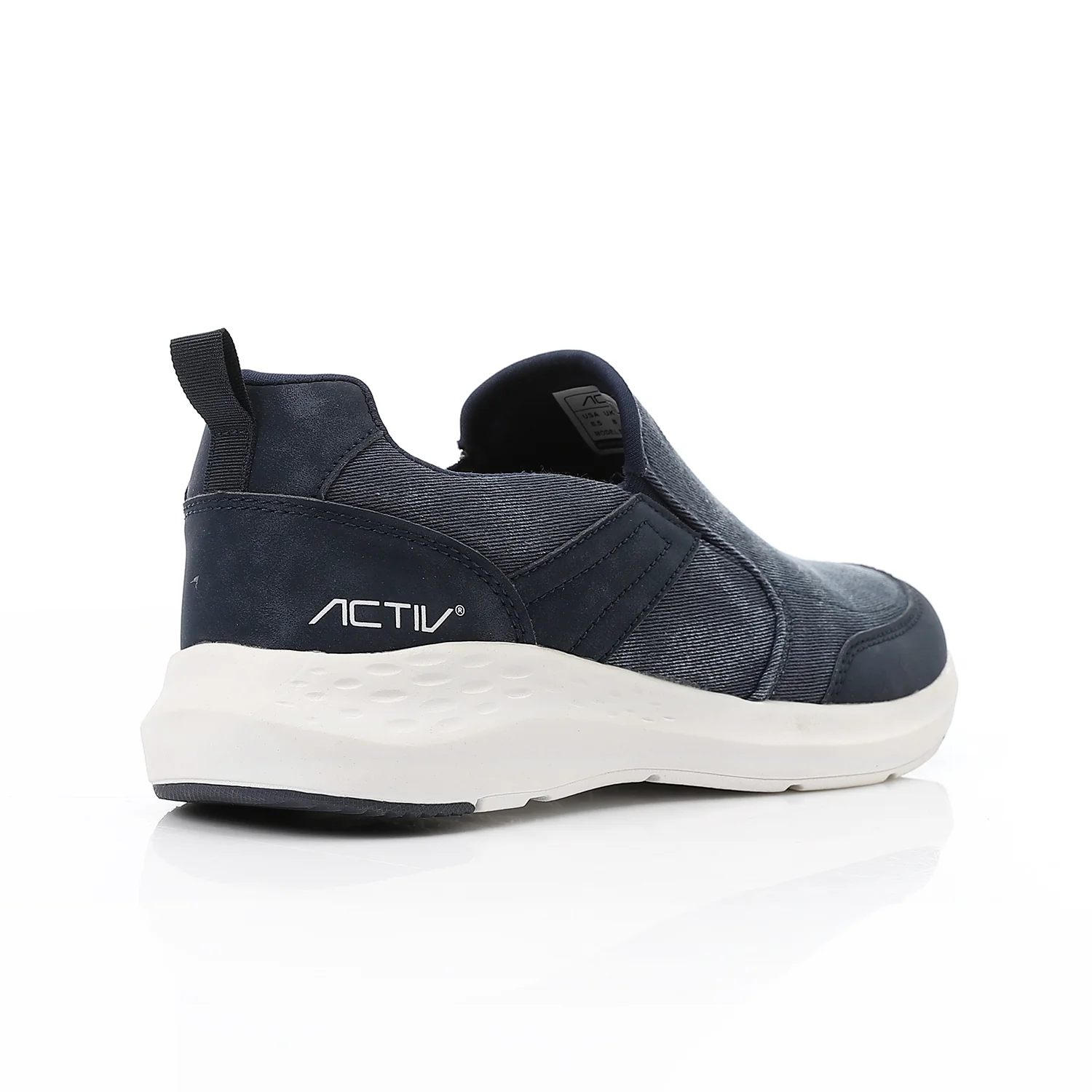 ACTIV MEN'S FASHION SHOES - اسود*ابيض - Image 3