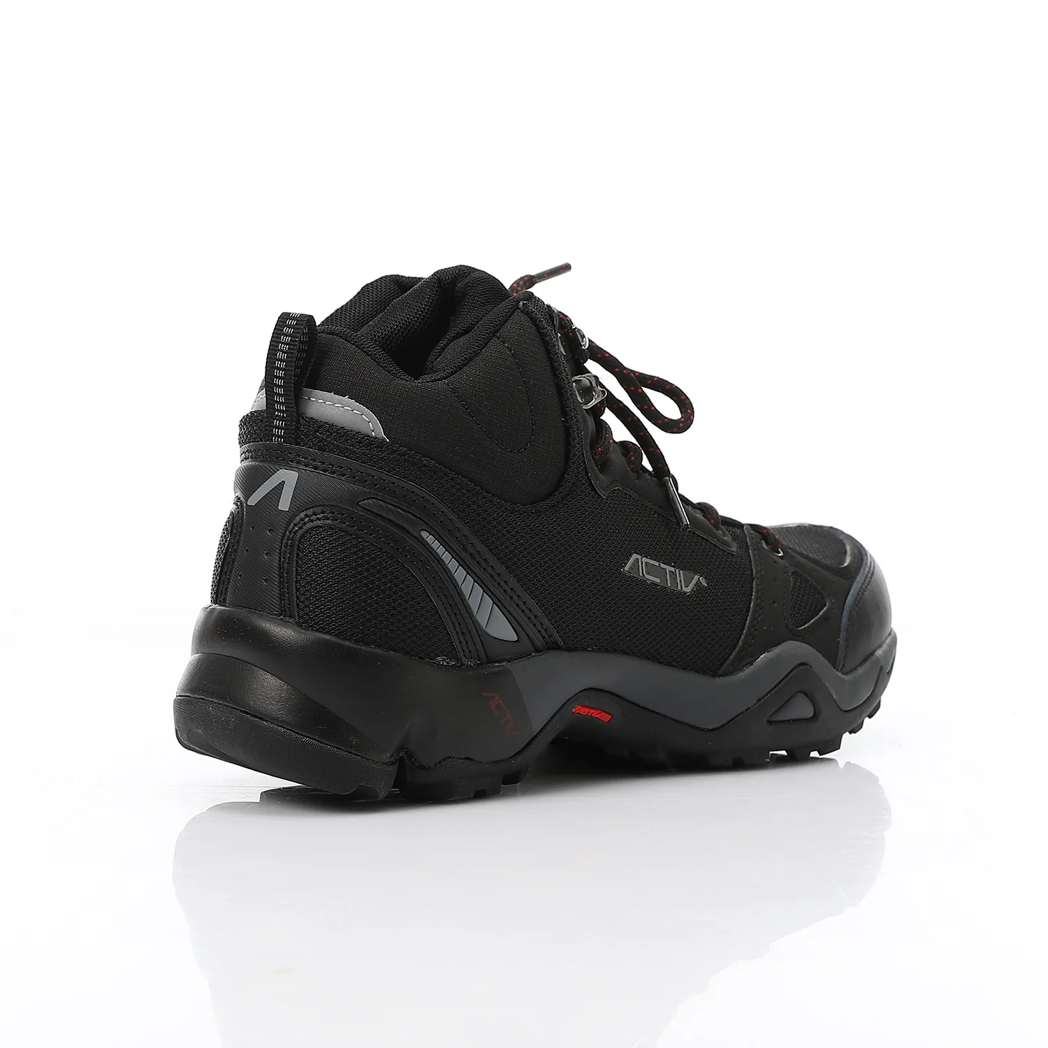 ACTIV MEN'S HALF BOOT SHOES - اسود - Image 3