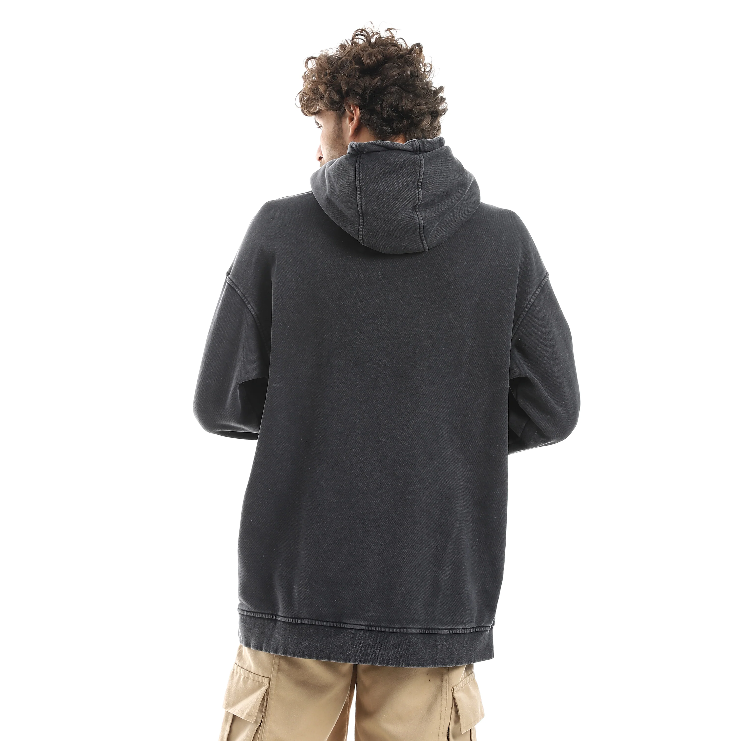 ACTIV MEN'S HOODIE - اسود - Image 3