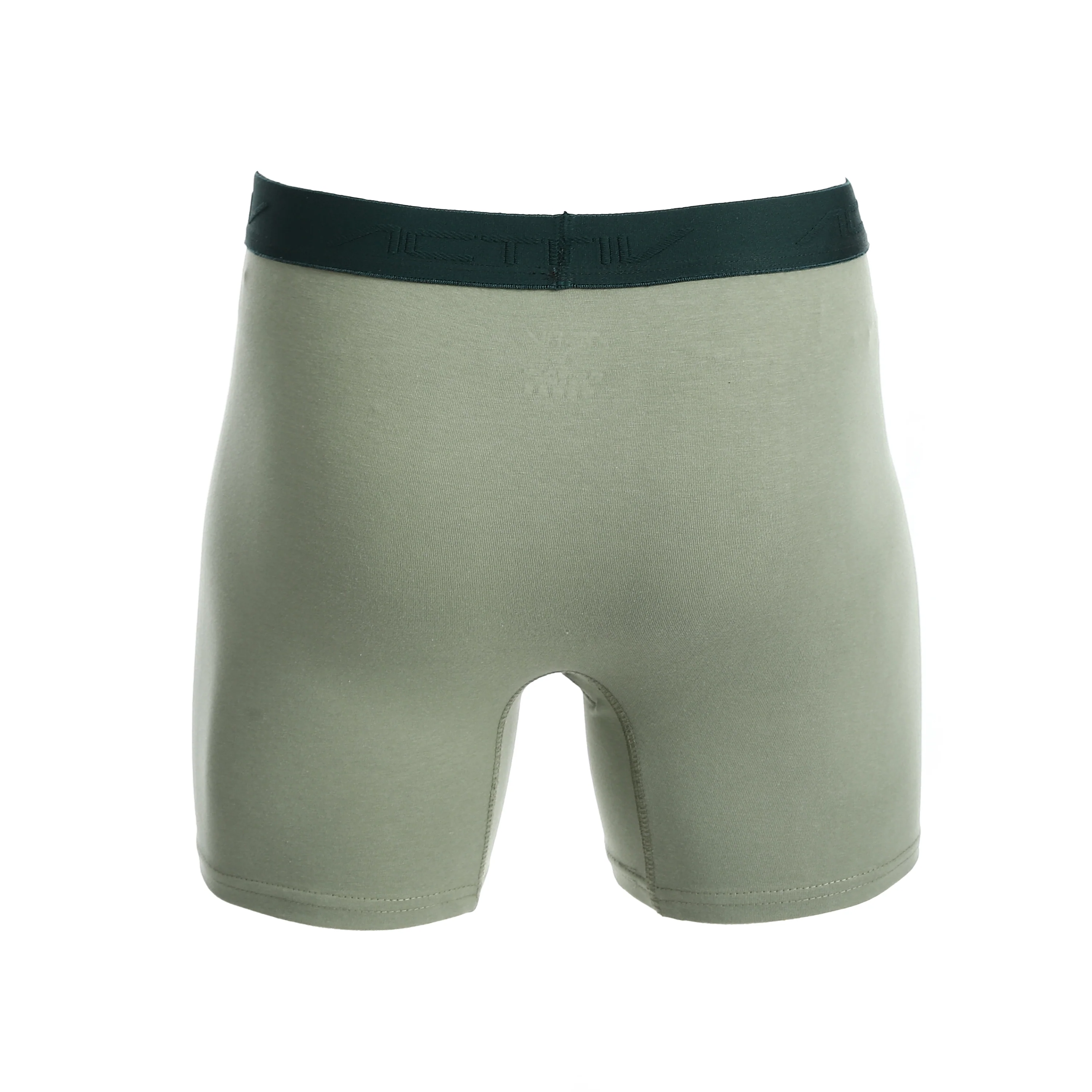 ACTIV MEN'S LONG BOXER - زيتي - Image 2