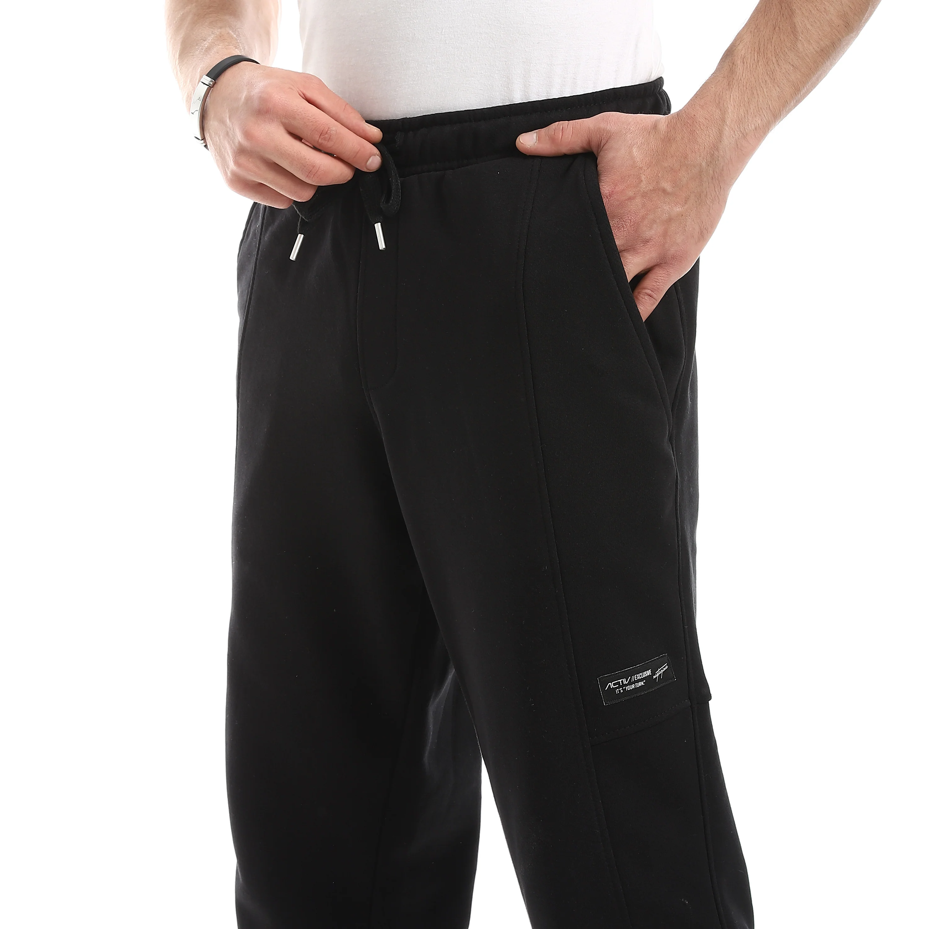 ACTIV MEN'S MILTON PANTS - اسود - Image 4