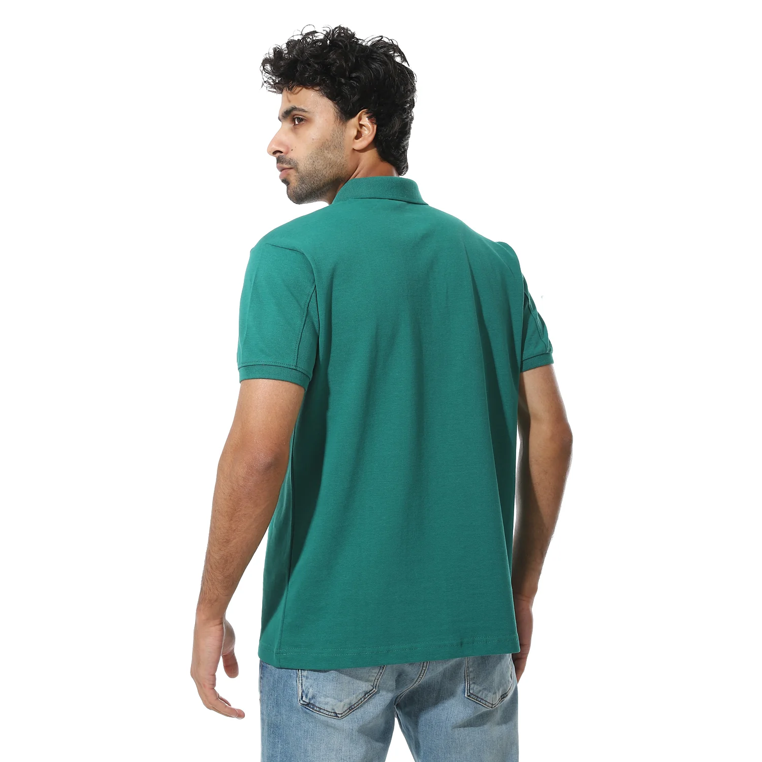 بولو شيرت اكتف رجالى - اخضر - Image 3