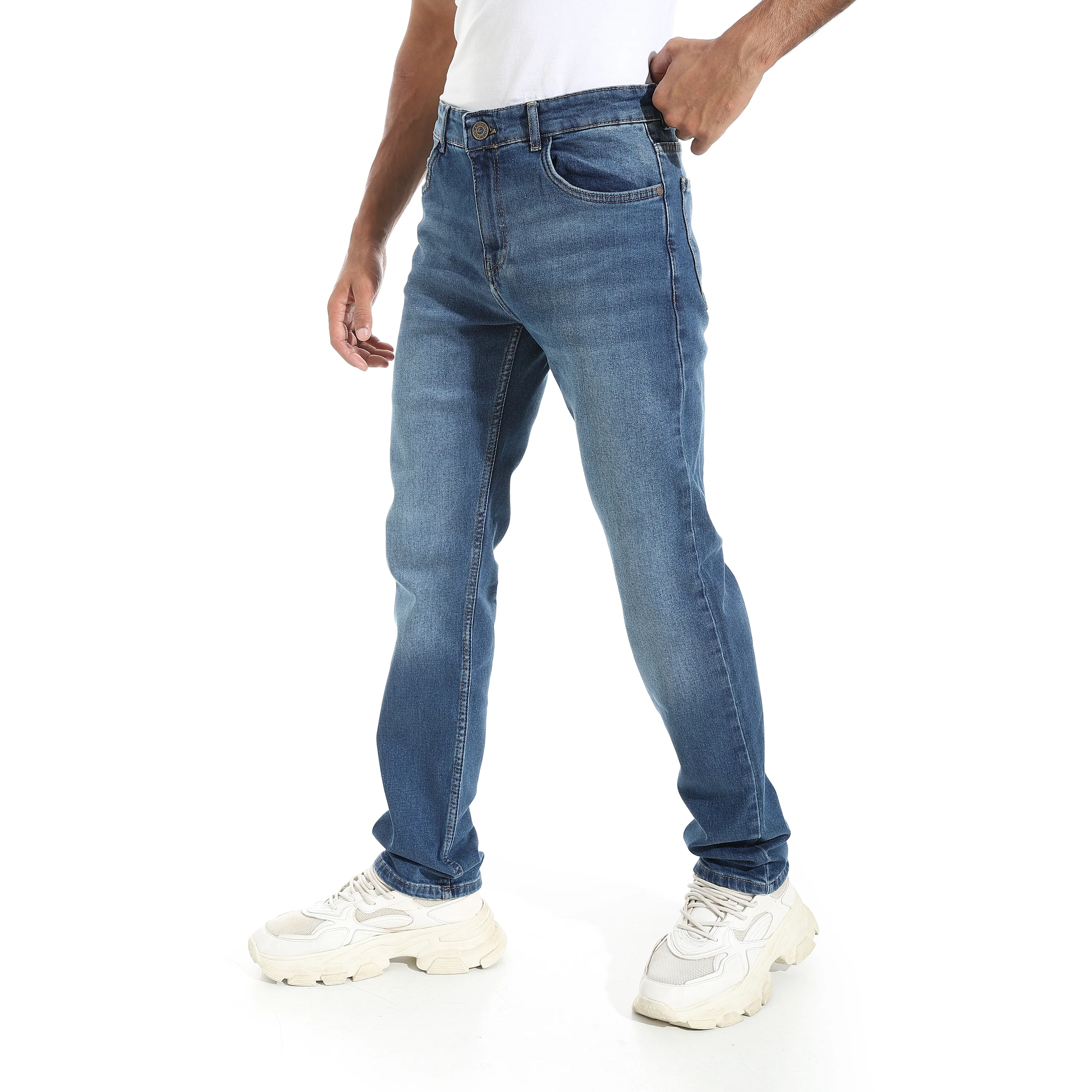 ACTIV MENS RUGULER JEANS PANTS - سماوي - Image 2