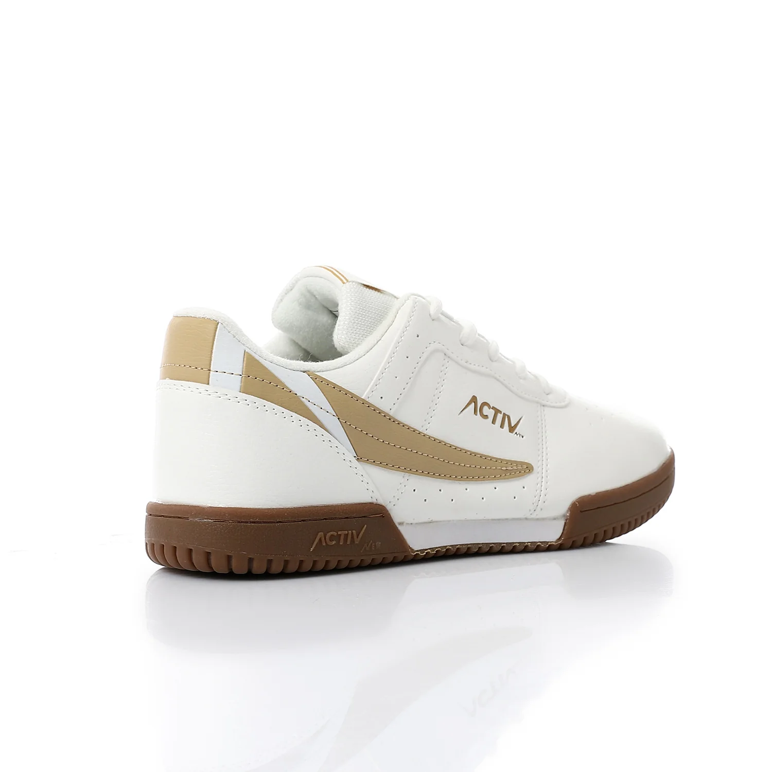 ACTIV MEN'S SHOES - بيج*ابيض*ذهبى - Image 4