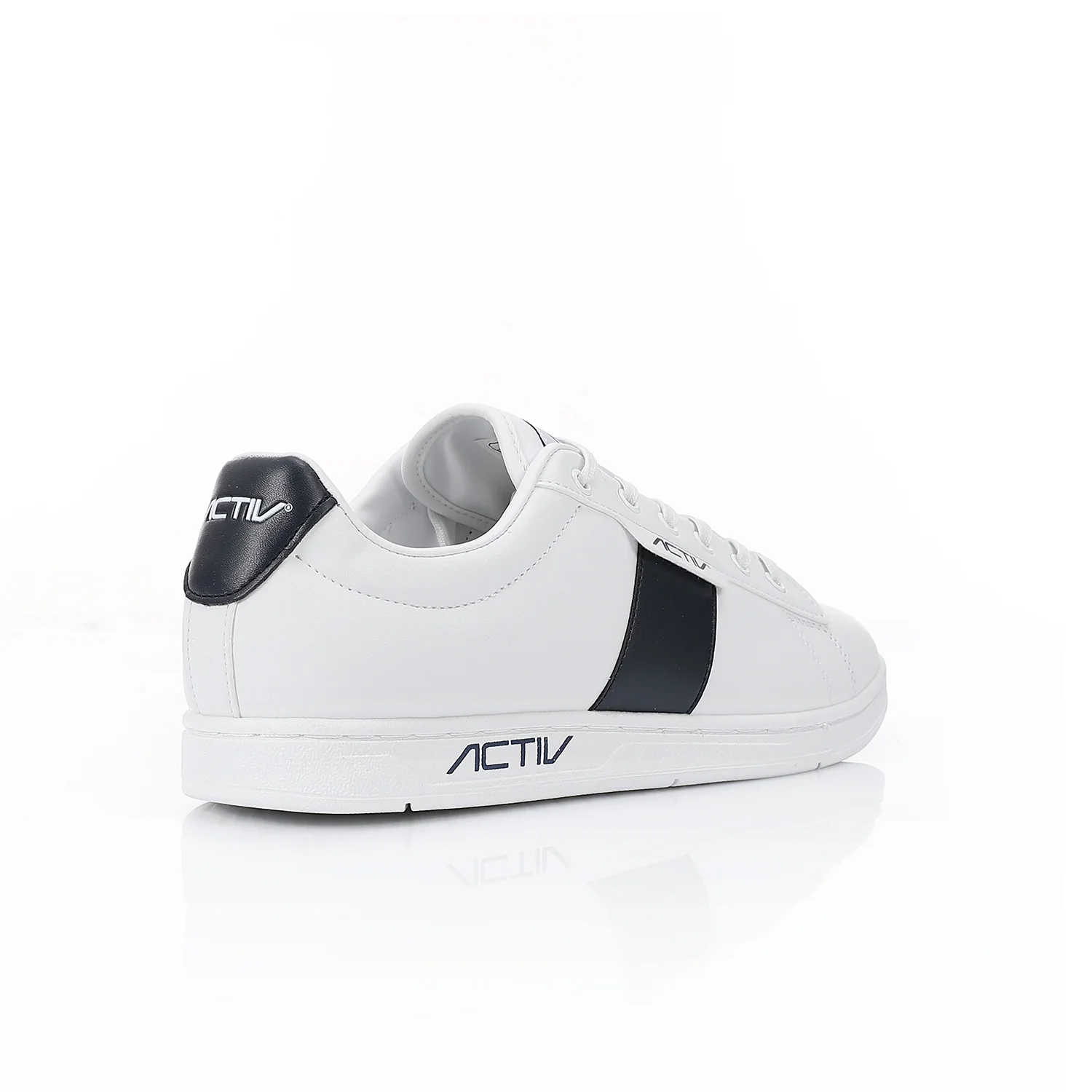 ACTIV MEN'S SHOES - WHT & NAVY - Image 4