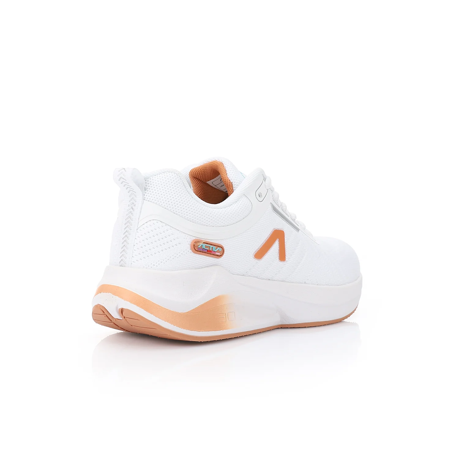 ACTIV MEN'S SHOES - WHT & ORNG - Image 3