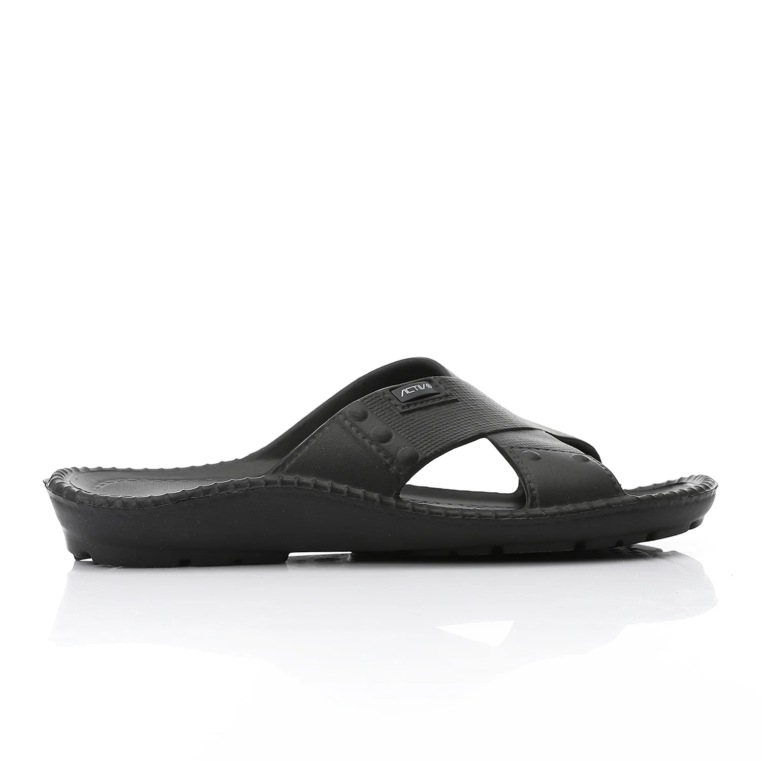 ACTIV MEN'S SLIPPER - BLACK - Image 2