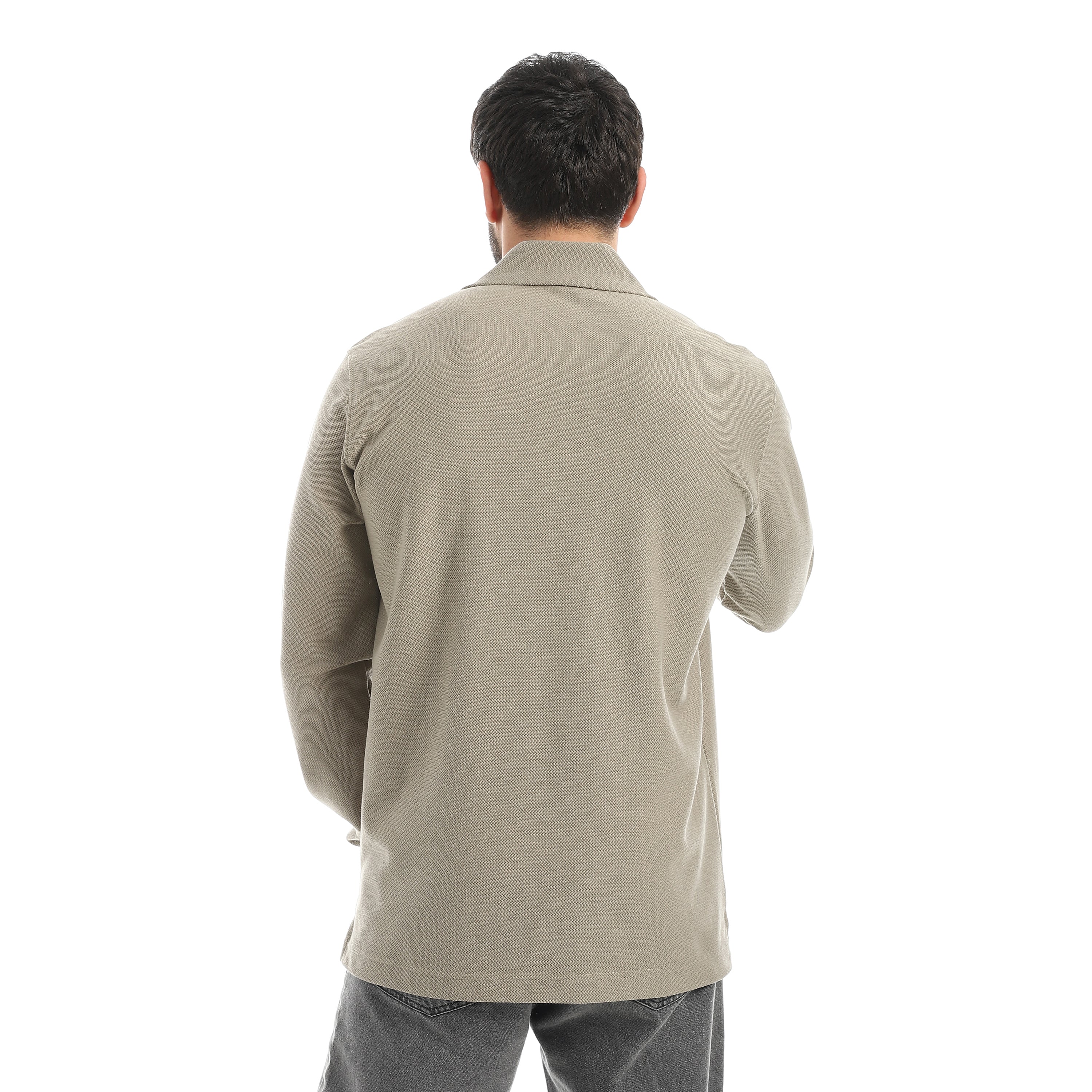 ACTIV MEN'S SWEATSHIRT - زيتوني - Image 3