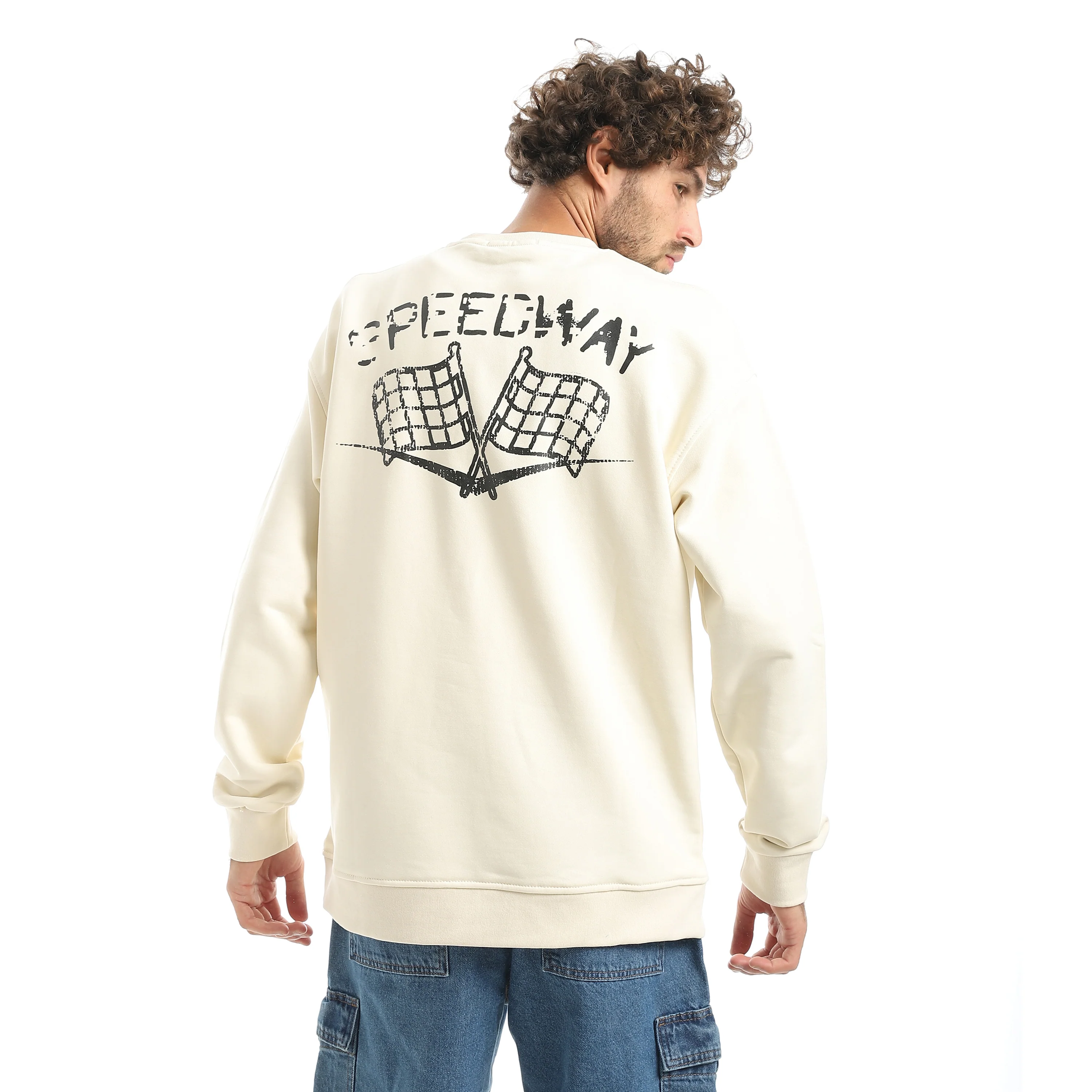 ACTIV MEN'S SWEATSHIRT - كريمي - Image 2