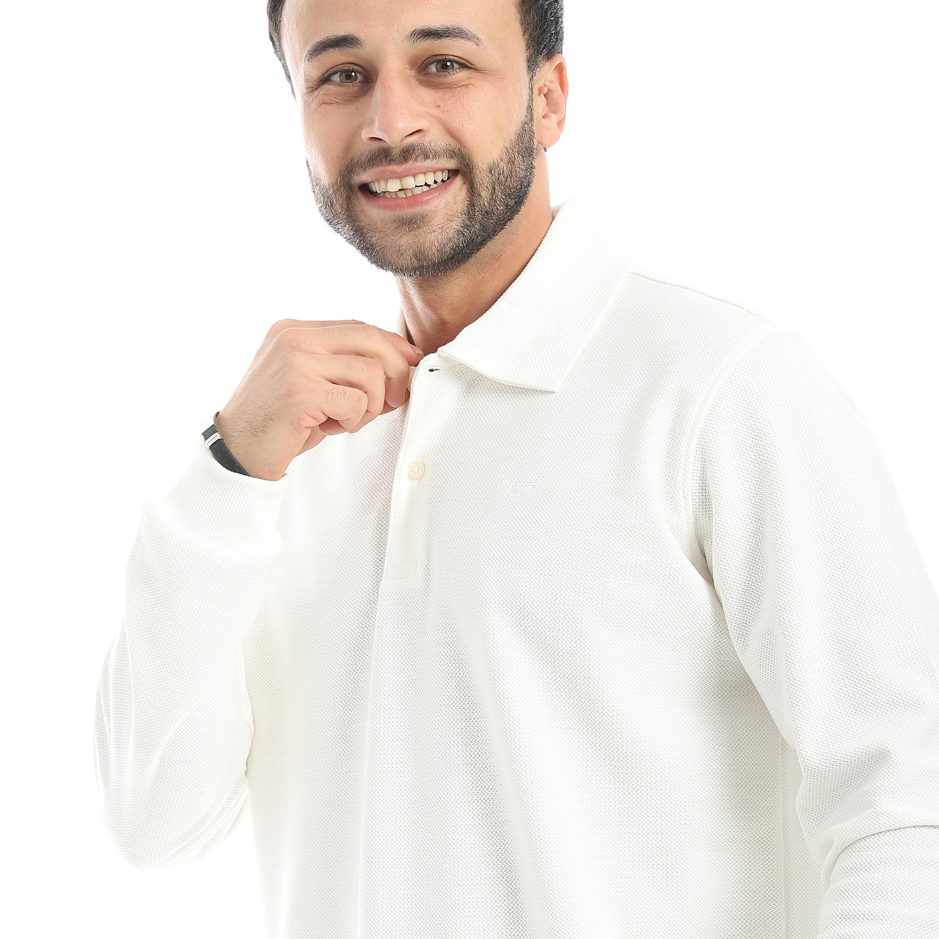ACTIV MEN'S SWEATSHIRT - ابيض - Image 4