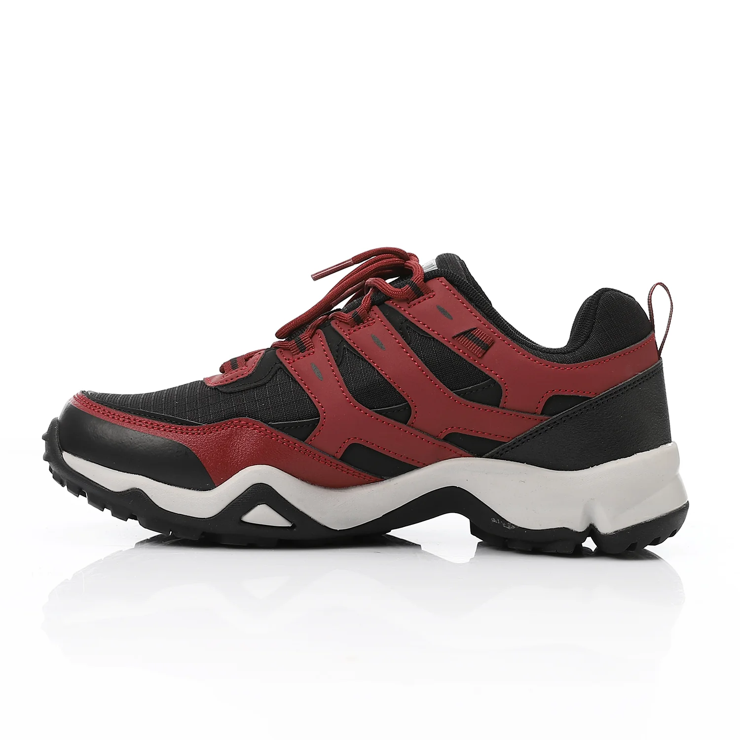 ACTIV MEN'S TREKKING SHOES - احمر غامق*اسود - Image 4