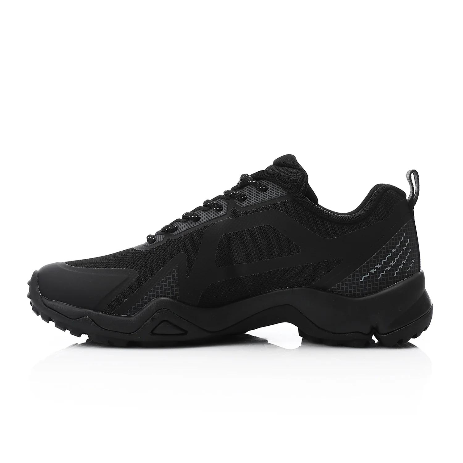 ACTIV MEN'S TREKKING SHOES - اسود - Image 4